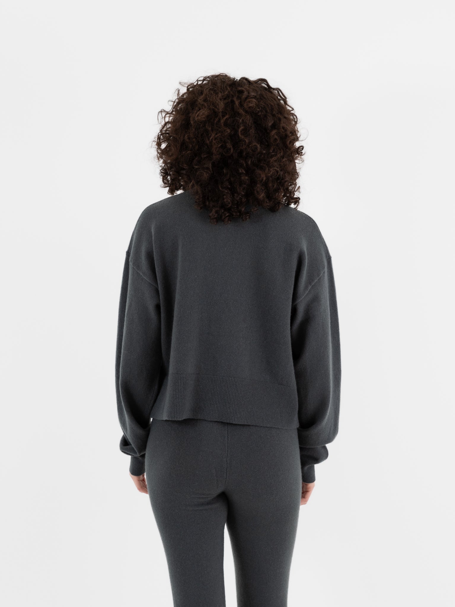 Extreme Cashmere n°170 Chou Cardigan in Lake - EXTREME CASHMERE at Worthwhile - shop SWEATER