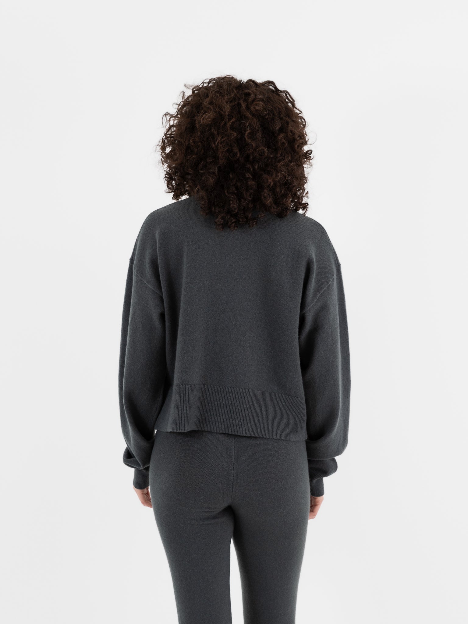 Extreme Cashmere n°170 Chou Cardigan in Lake - EXTREME CASHMERE at Worthwhile - shop SWEATER