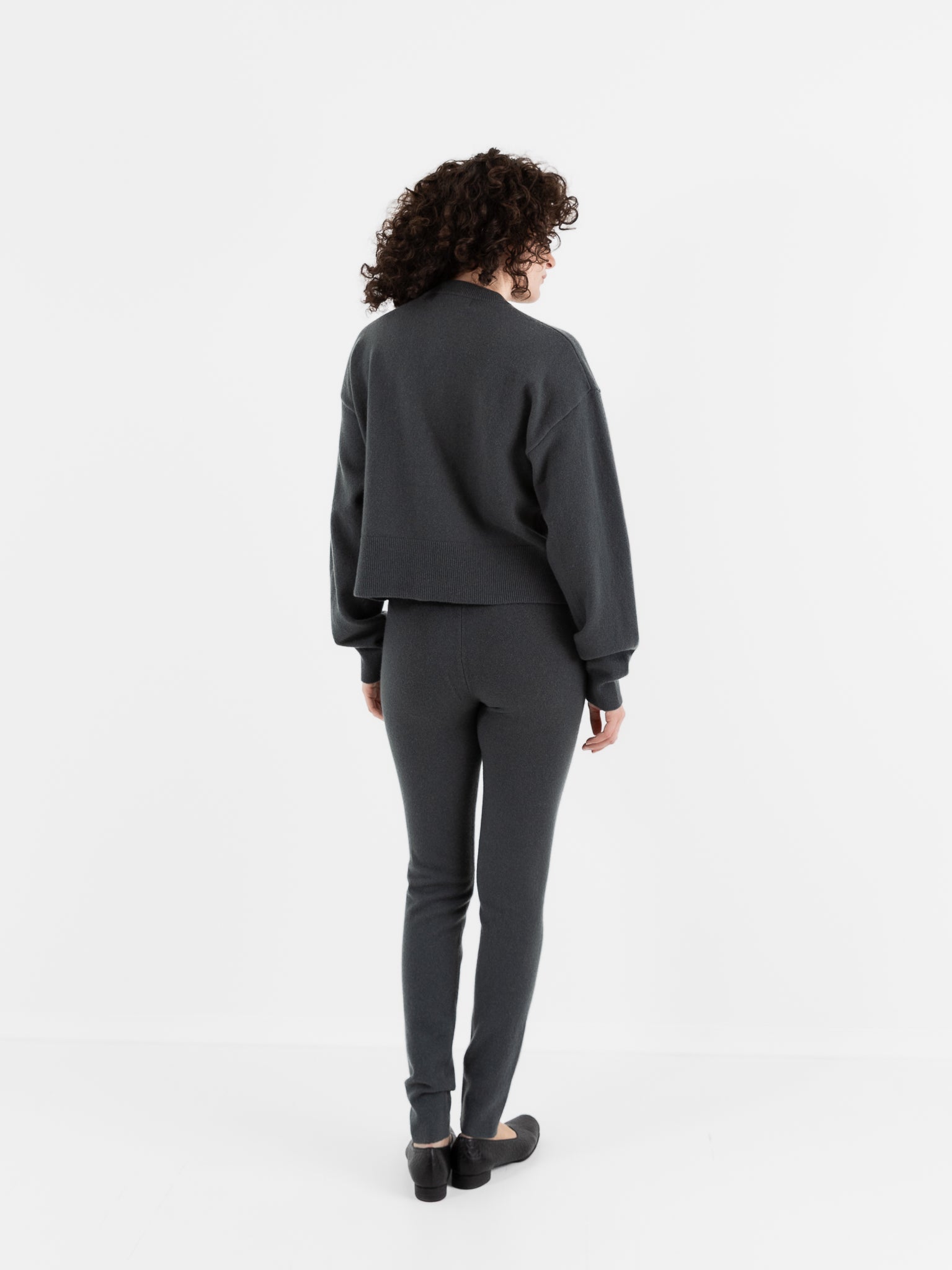 Extreme Cashmere n°170 Chou Cardigan in Lake - EXTREME CASHMERE at Worthwhile - shop SWEATER