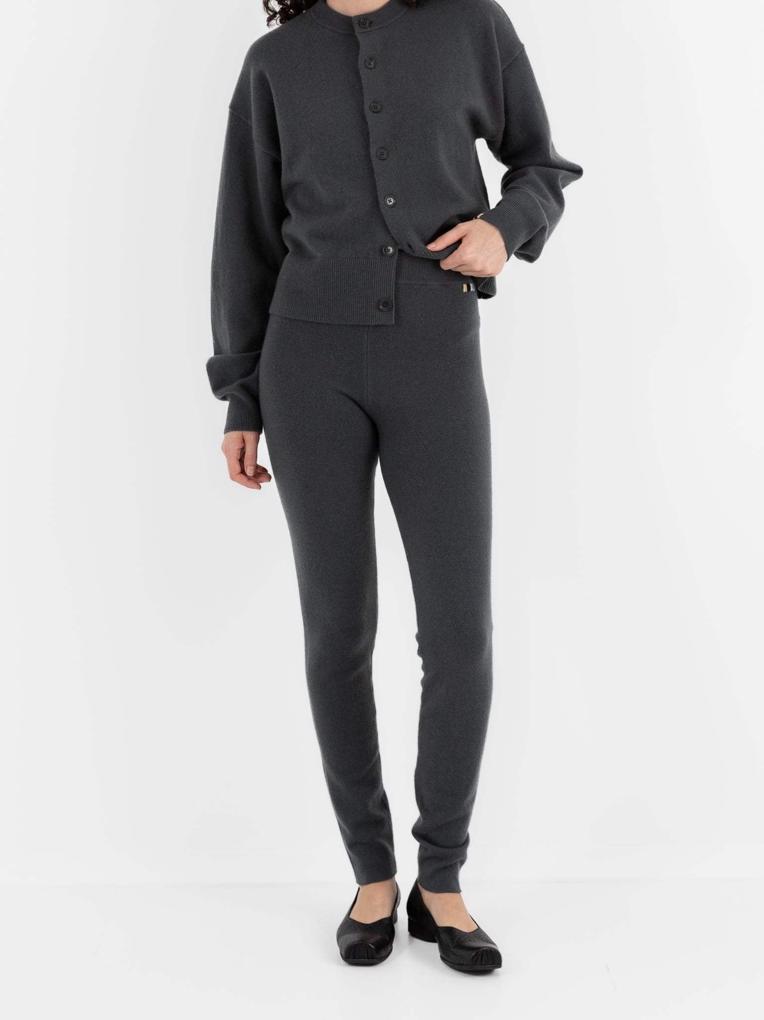 Extreme Cashmere n°372 Beat Leggings in Lake - EXTREME CASHMERE at Worthwhile - shop LEGGINGS