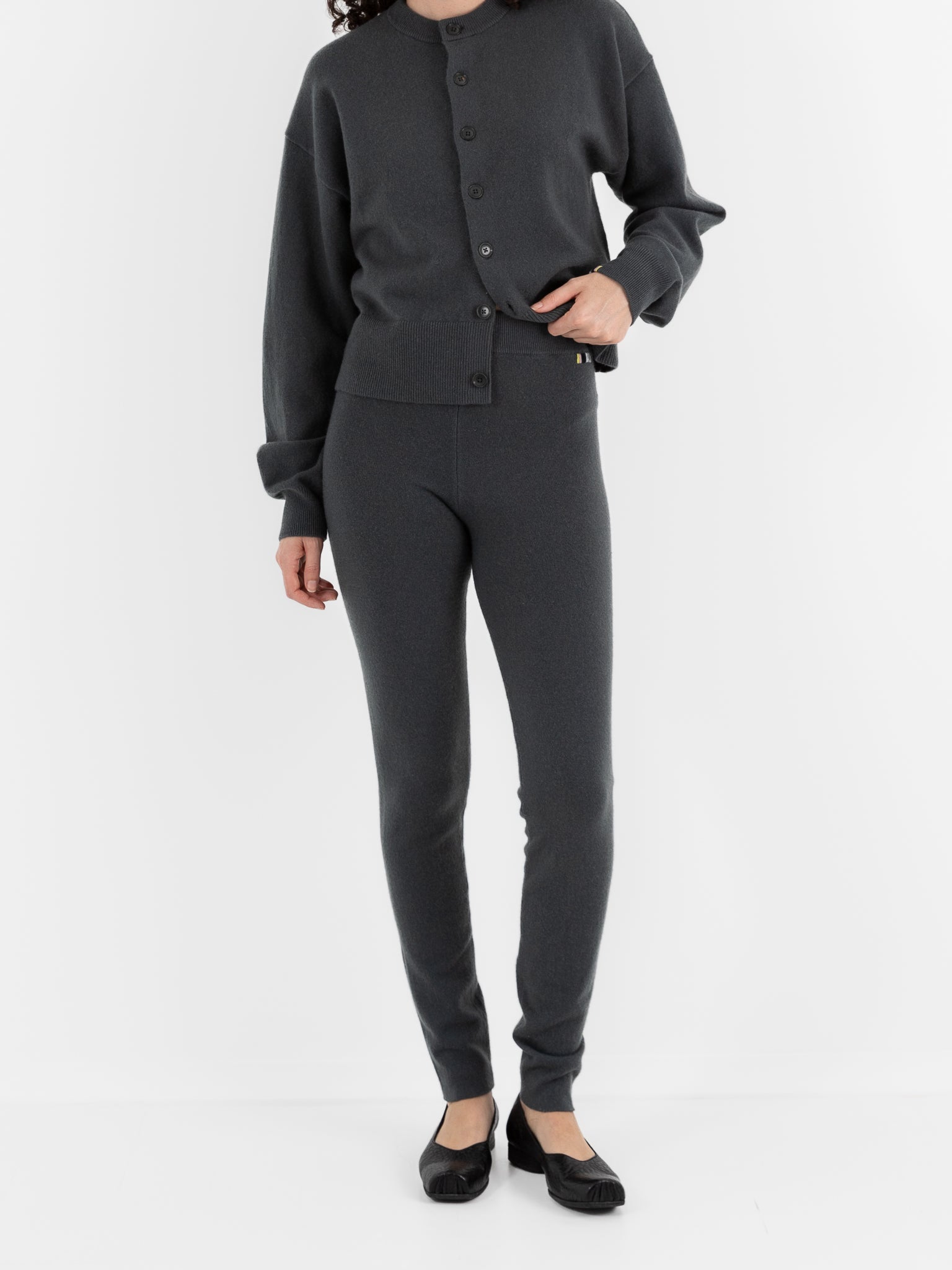 Extreme Cashmere n°372 Beat Leggings in Lake - EXTREME CASHMERE at Worthwhile - shop LEGGINGS