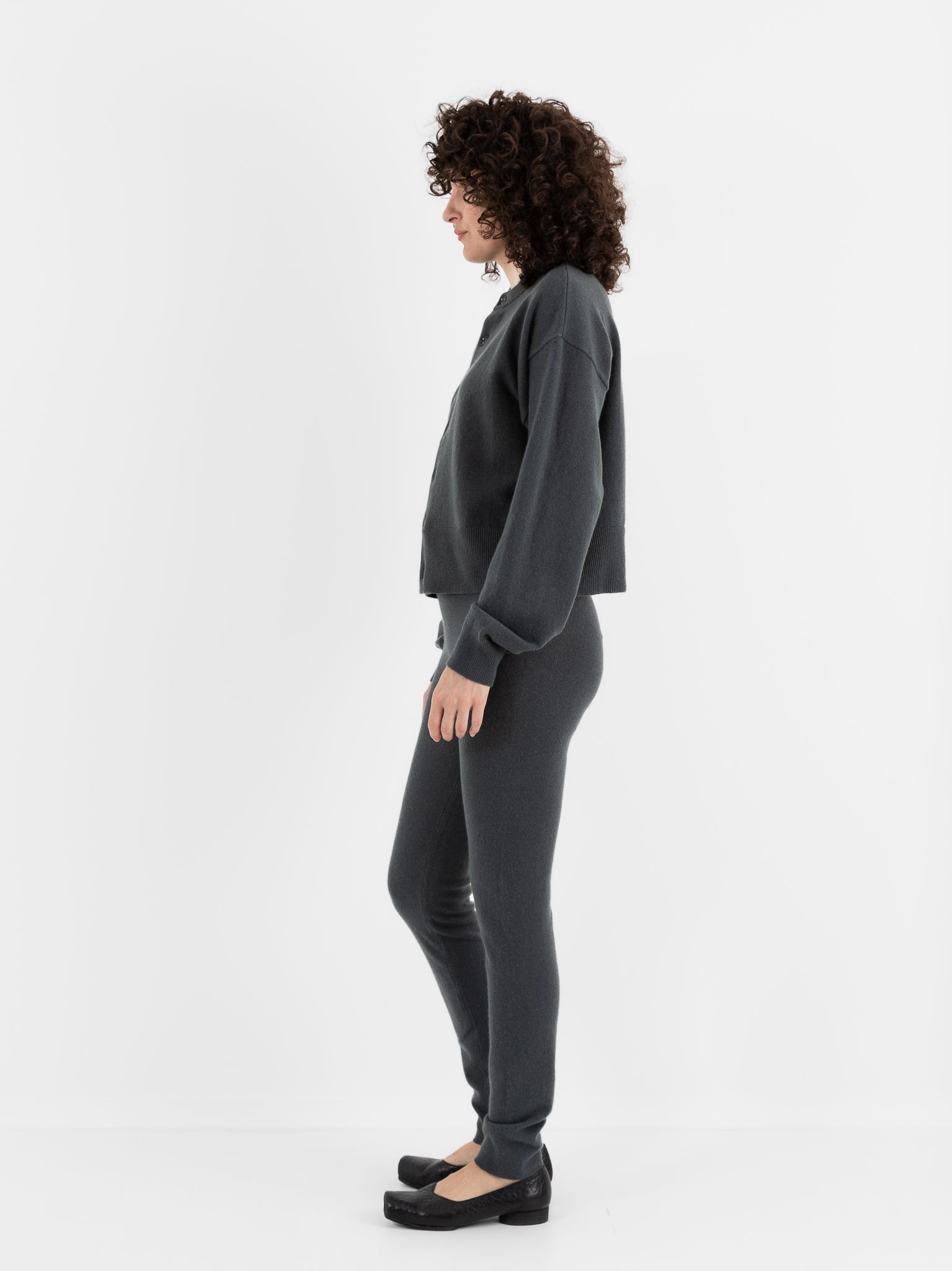 Extreme Cashmere n°372 Beat Leggings in Lake - EXTREME CASHMERE at Worthwhile - shop LEGGINGS