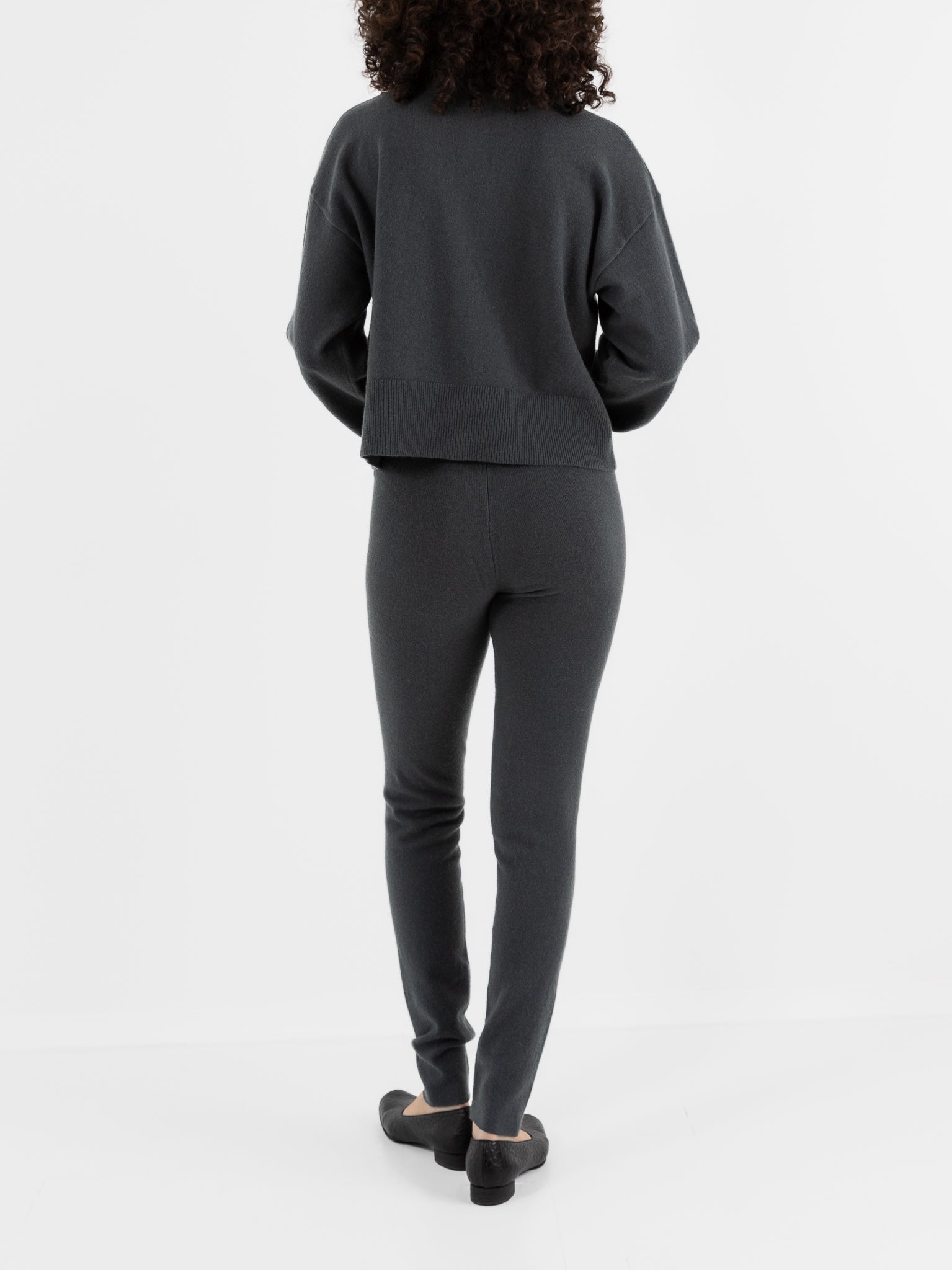Extreme Cashmere n°372 Beat Leggings in Lake - EXTREME CASHMERE at Worthwhile - shop LEGGINGS