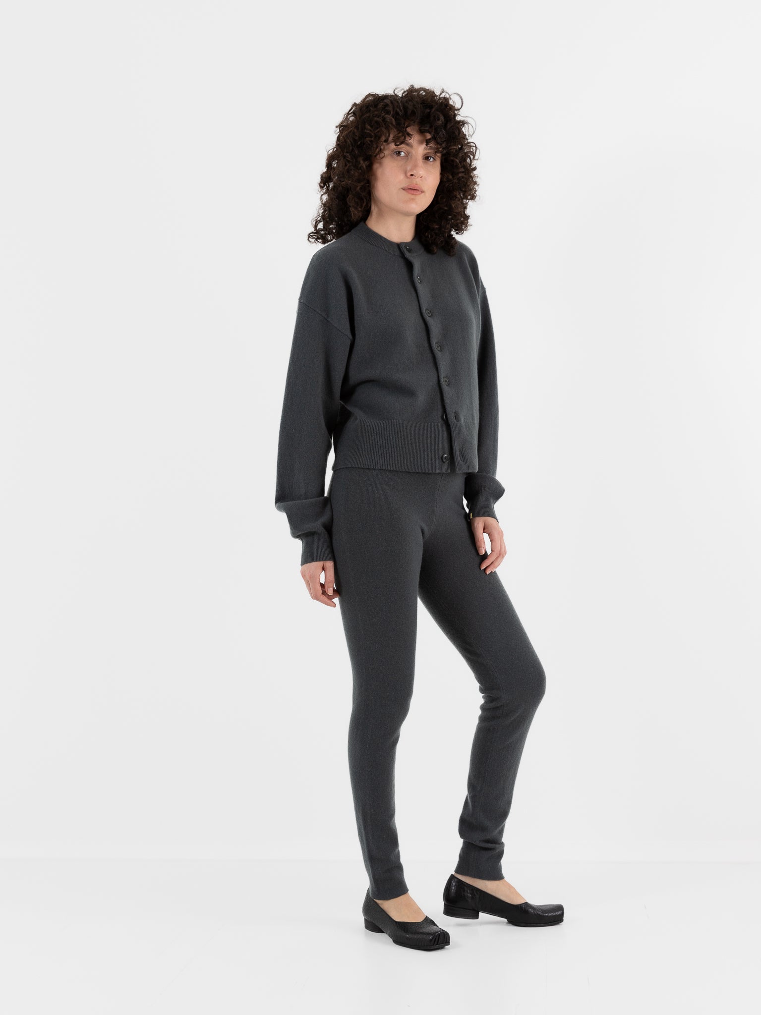Extreme Cashmere n°372 Beat Leggings in Lake - EXTREME CASHMERE at Worthwhile - shop LEGGINGS