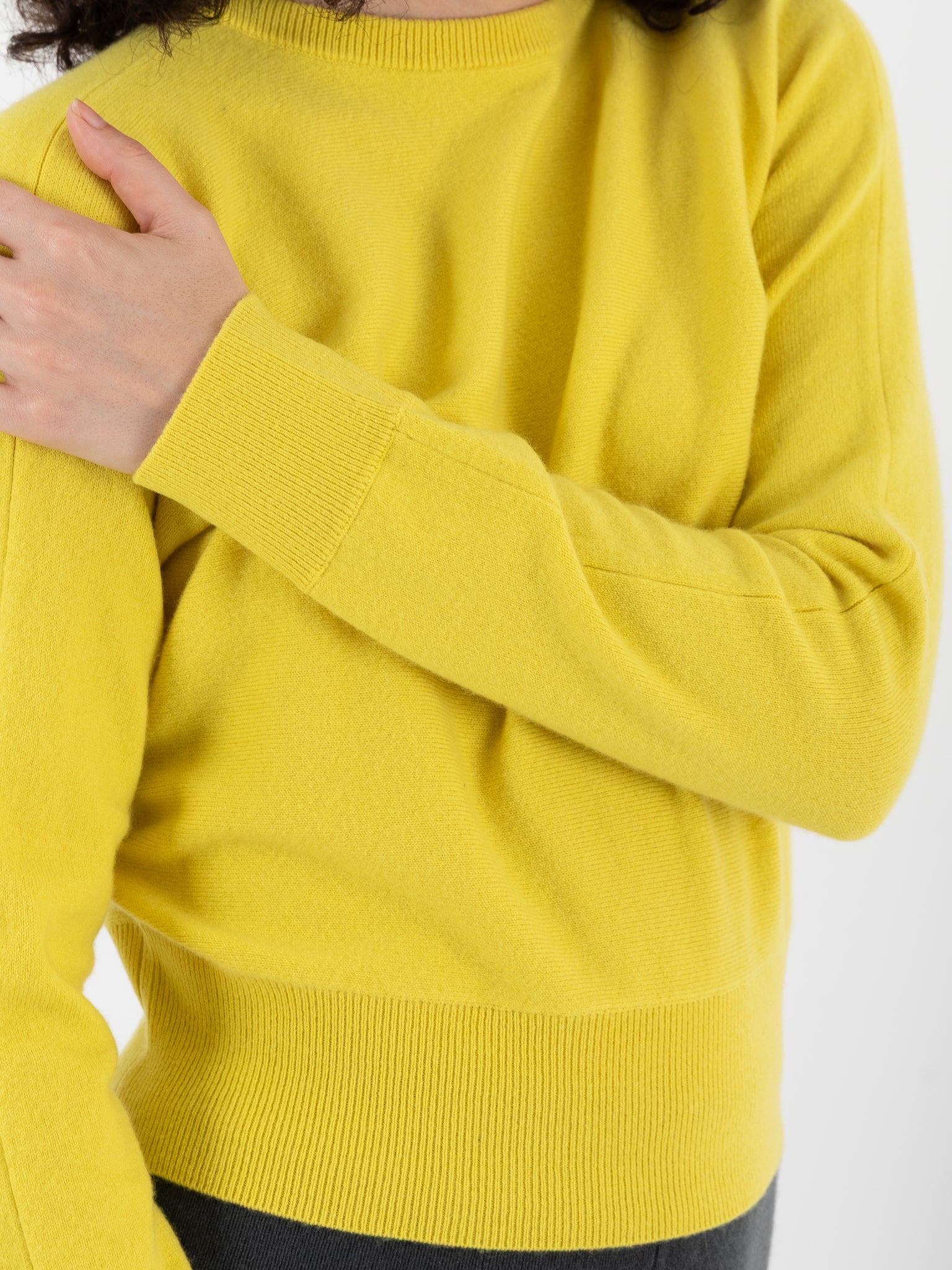 Extreme Cashmere n°382 Belle Sweater in Sunny - EXTREME CASHMERE at Worthwhile - shop SWEATER