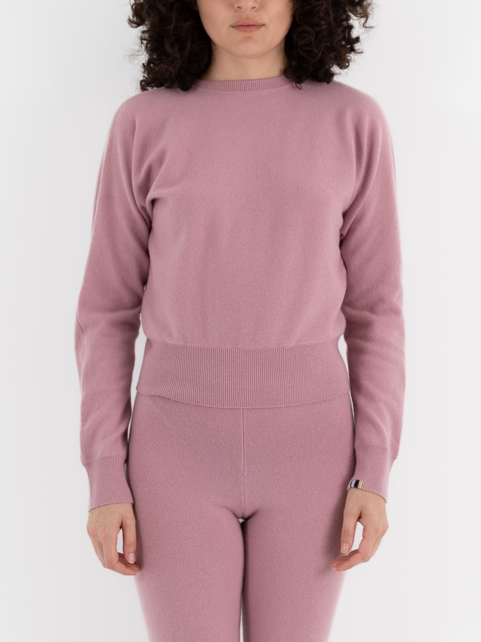 Extreme Cashmere n°382 Belle Sweater in Rosa - EXTREME CASHMERE at Worthwhile - shop SWEATER