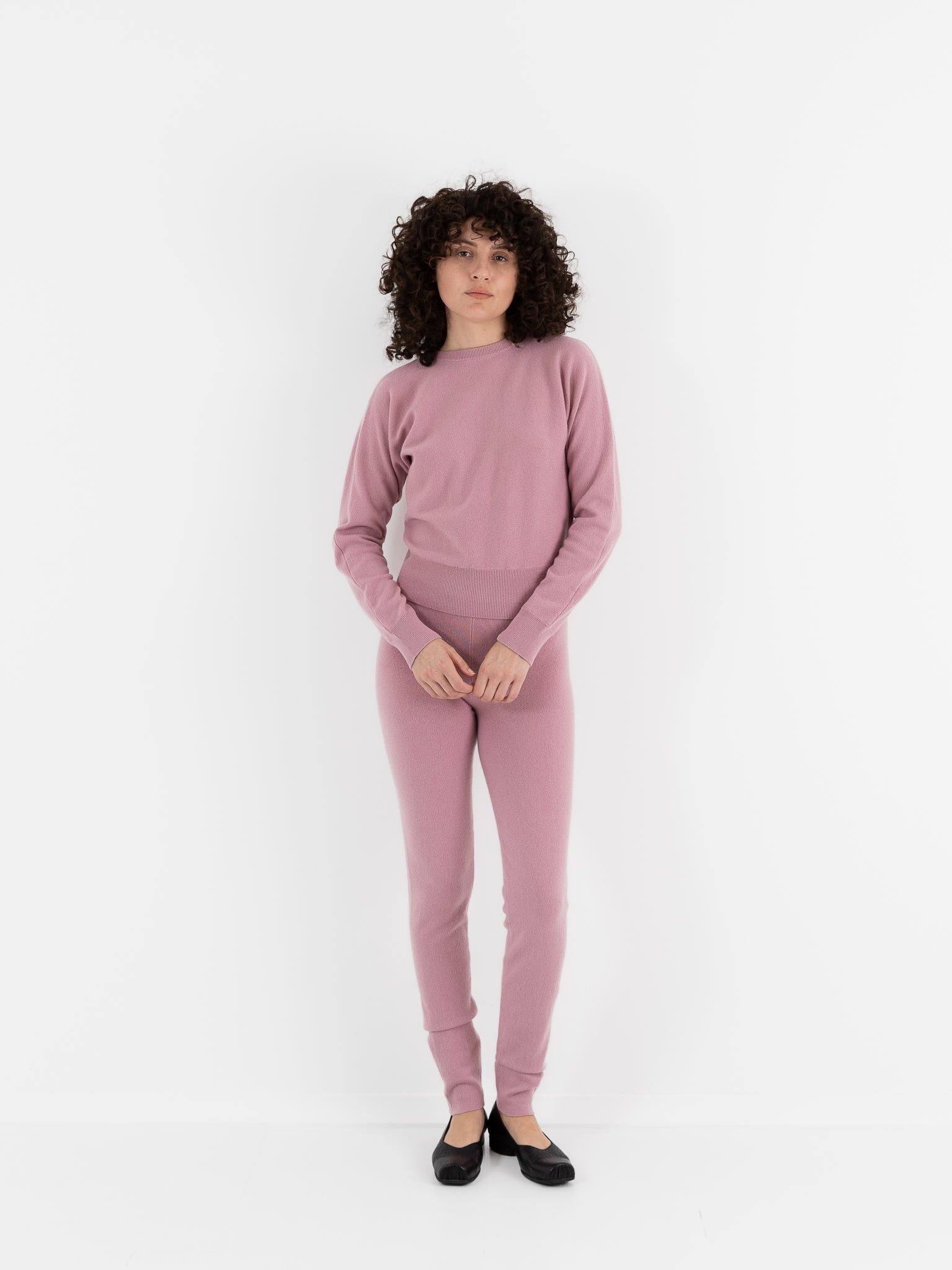 Extreme Cashmere n°382 Belle Sweater in Rosa - EXTREME CASHMERE at Worthwhile - shop SWEATER