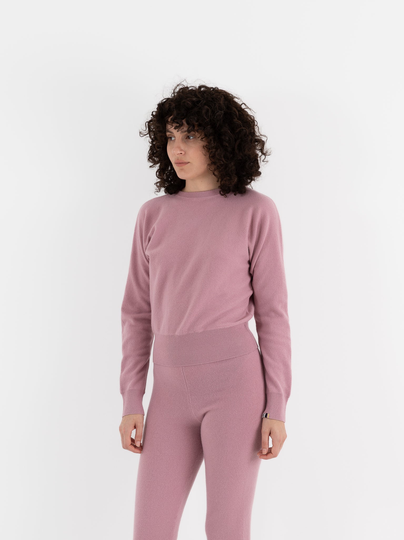 Extreme Cashmere n°382 Belle Sweater in Rosa - EXTREME CASHMERE at Worthwhile - shop SWEATER