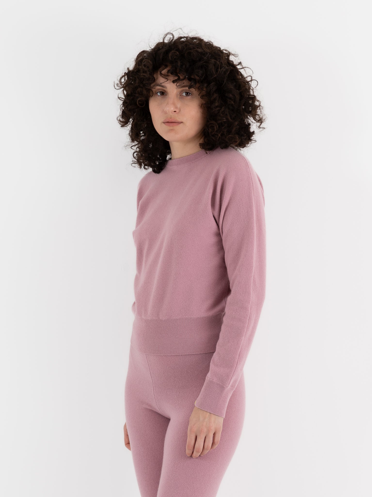 Extreme Cashmere n°382 Belle Sweater in Rosa - EXTREME CASHMERE at Worthwhile - shop SWEATER