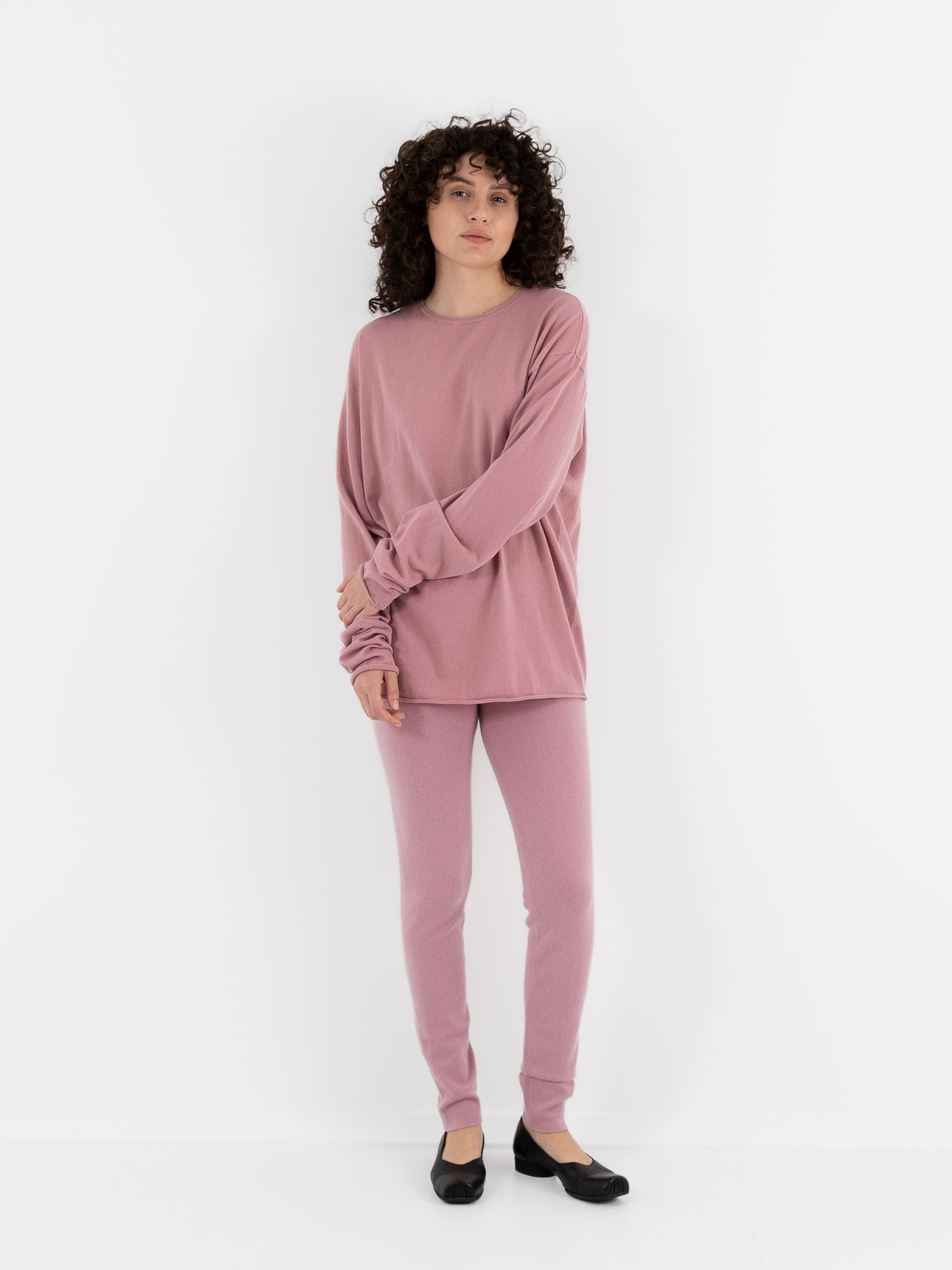 Extreme Cashmere n°347 Aries Sweater in Rosa - EXTREME CASHMERE at Worthwhile - shop SWEATER