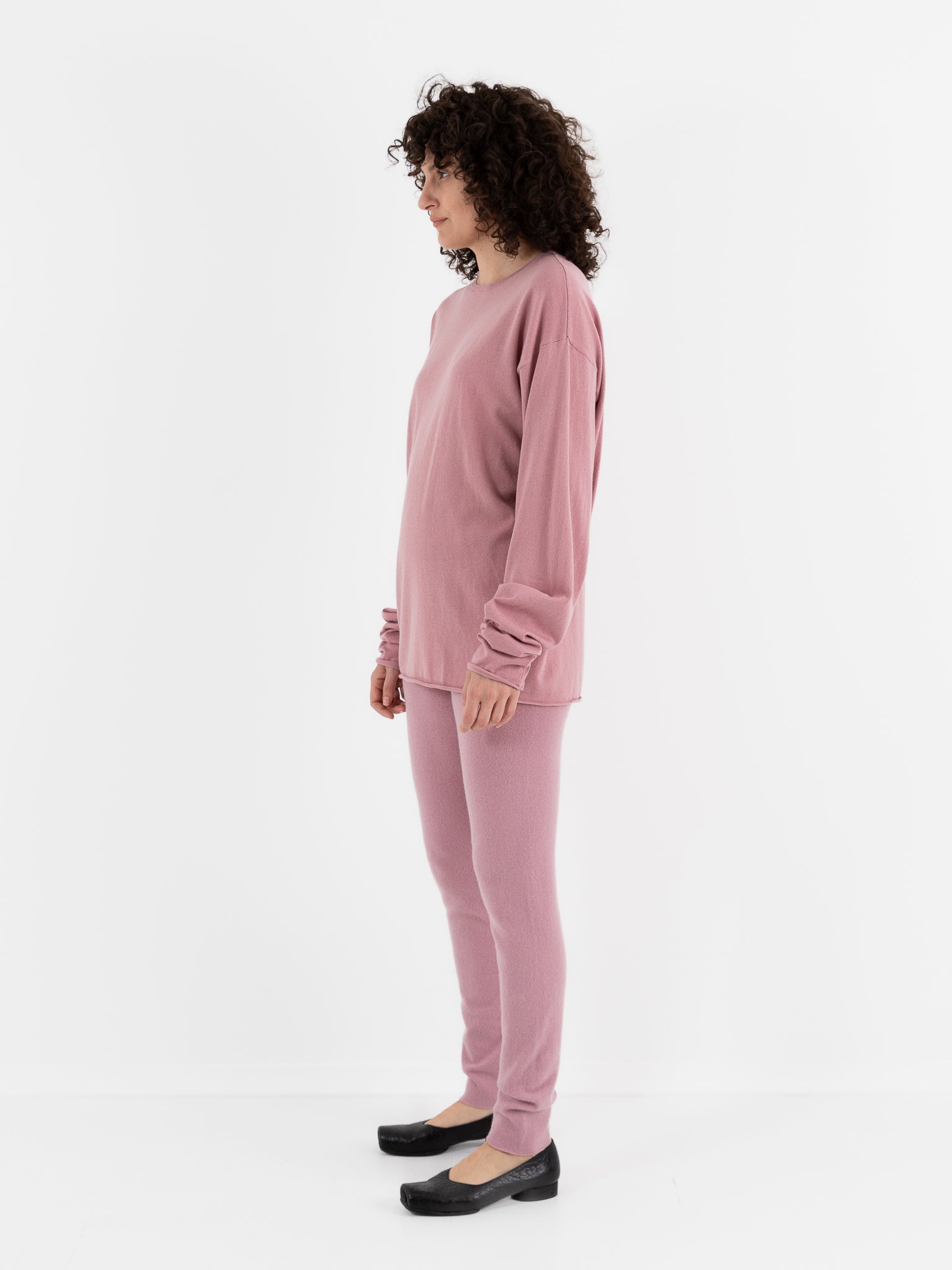 Extreme Cashmere n°347 Aries Sweater in Rosa - EXTREME CASHMERE at Worthwhile - shop SWEATER