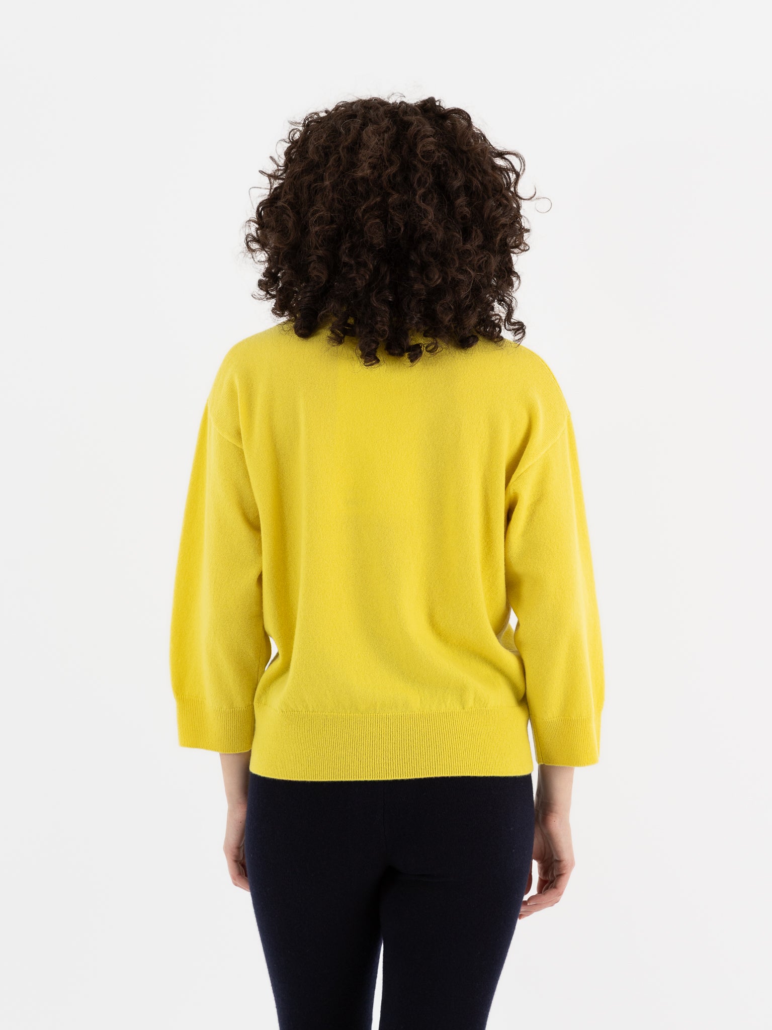 Extreme Cashmere n°398 Jewel Sweater in Sunny - EXTREME CASHMERE at Worthwhile - shop SWEATER