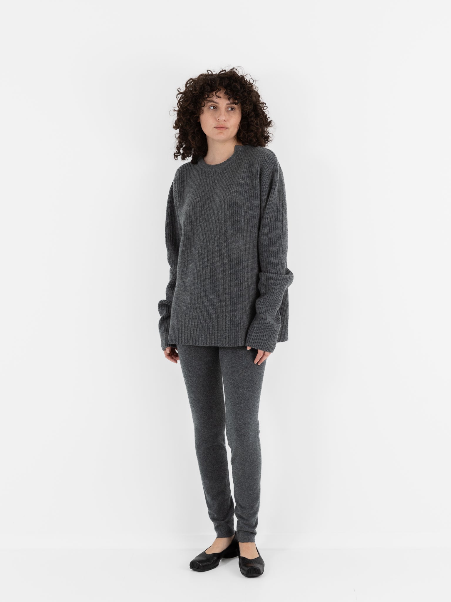 Extreme Cashmere n°356 You Sweater in Felt - EXTREME CASHMERE at Worthwhile - shop SWEATER