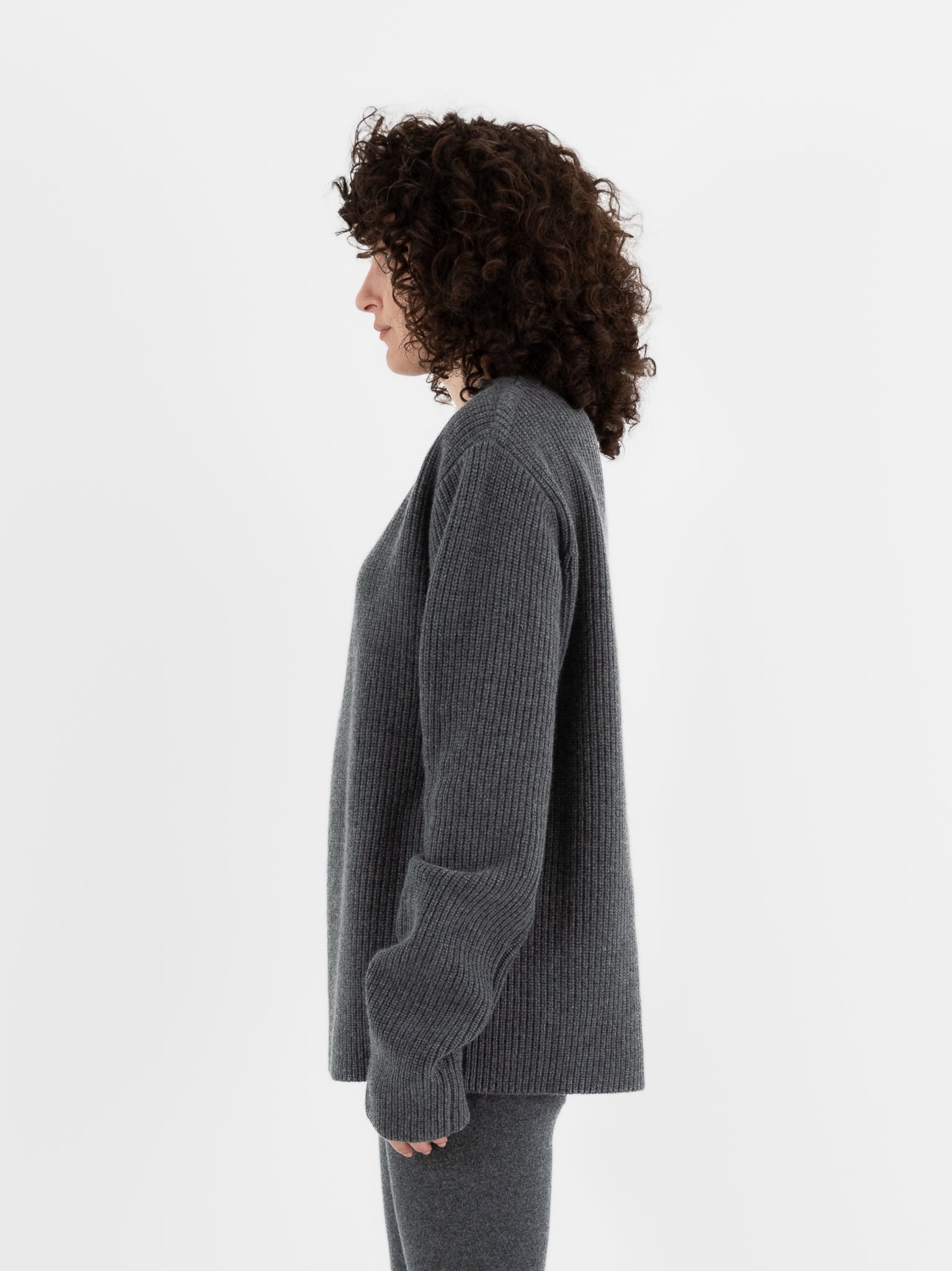 Extreme Cashmere n°356 You Sweater in Felt - EXTREME CASHMERE at Worthwhile - shop SWEATER