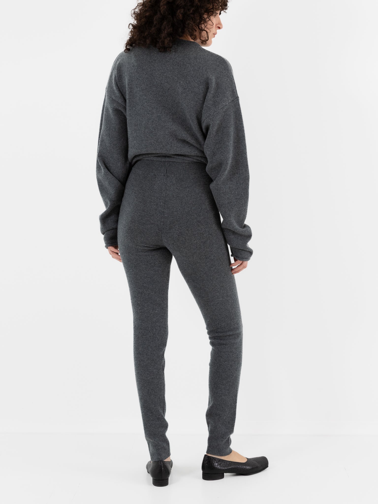 Extreme Cashmere n°372 Beat Leggings in Felt - EXTREME CASHMERE at Worthwhile - shop LEGGINGS
