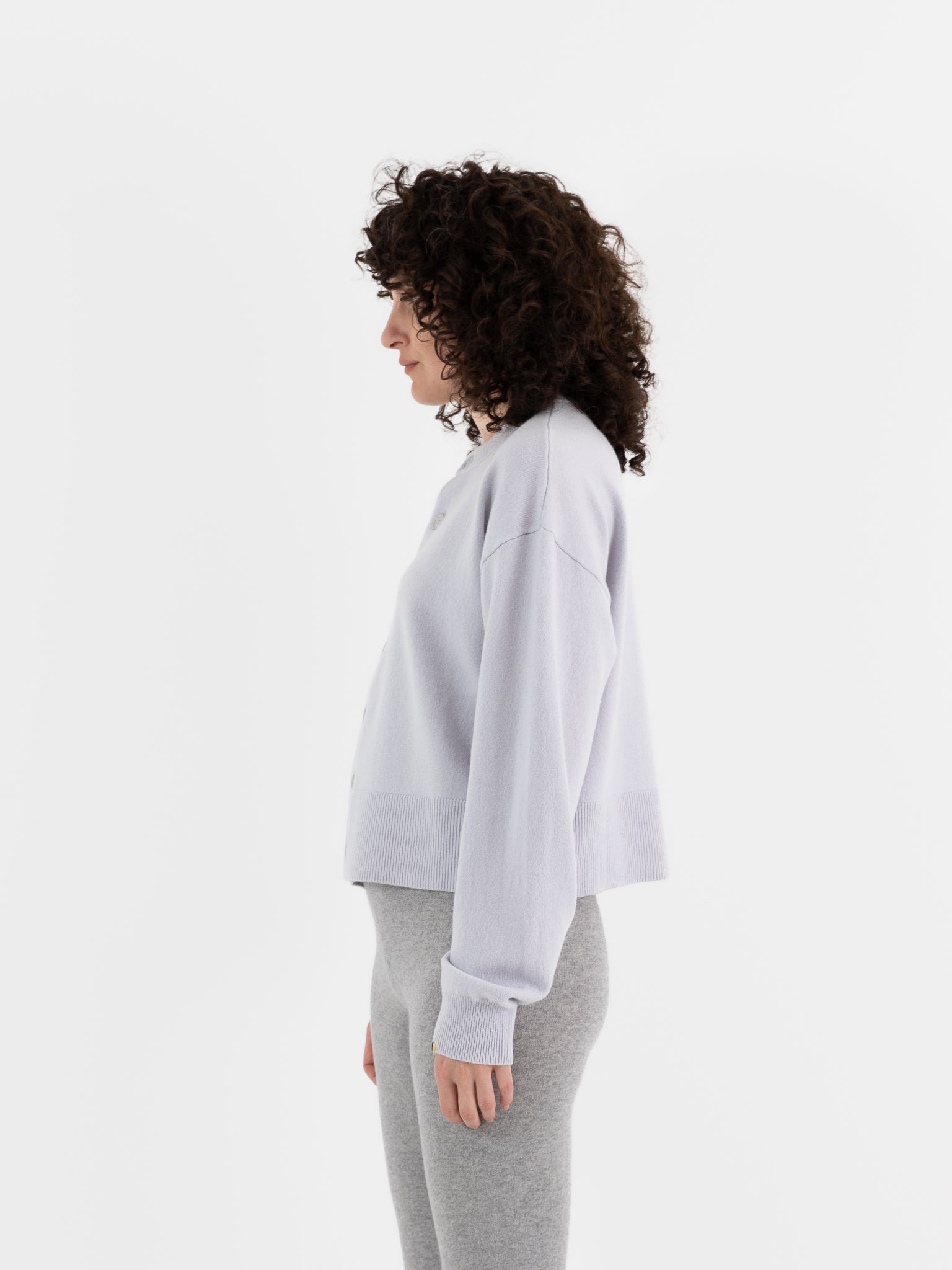 Extreme Cashmere n°170 Chou Cardigan in Heaven - EXTREME CASHMERE at Worthwhile - shop SWEATER
