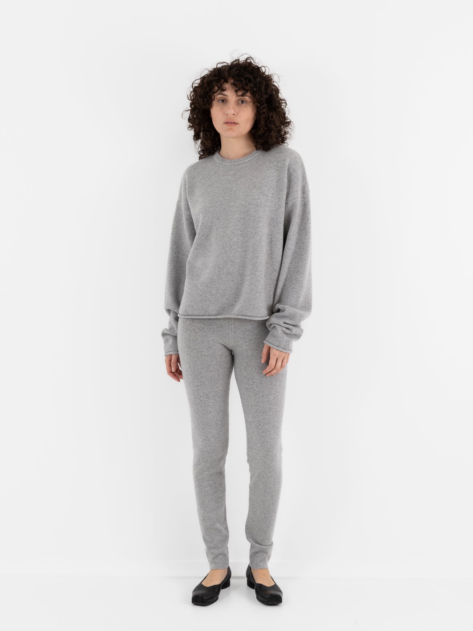 Extreme Cashmere n°426 Comfy Sweater in Grey - EXTREME CASHMERE at Worthwhile - shop SWEATER