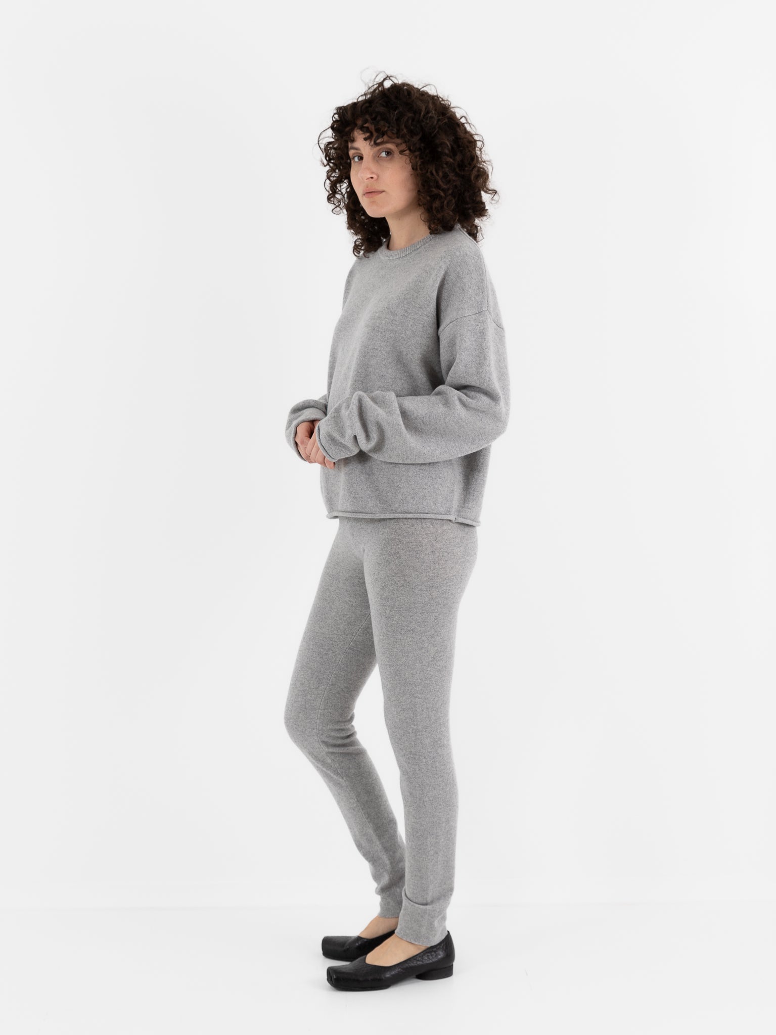Extreme Cashmere n°426 Comfy Sweater in Grey - EXTREME CASHMERE at Worthwhile - shop SWEATER