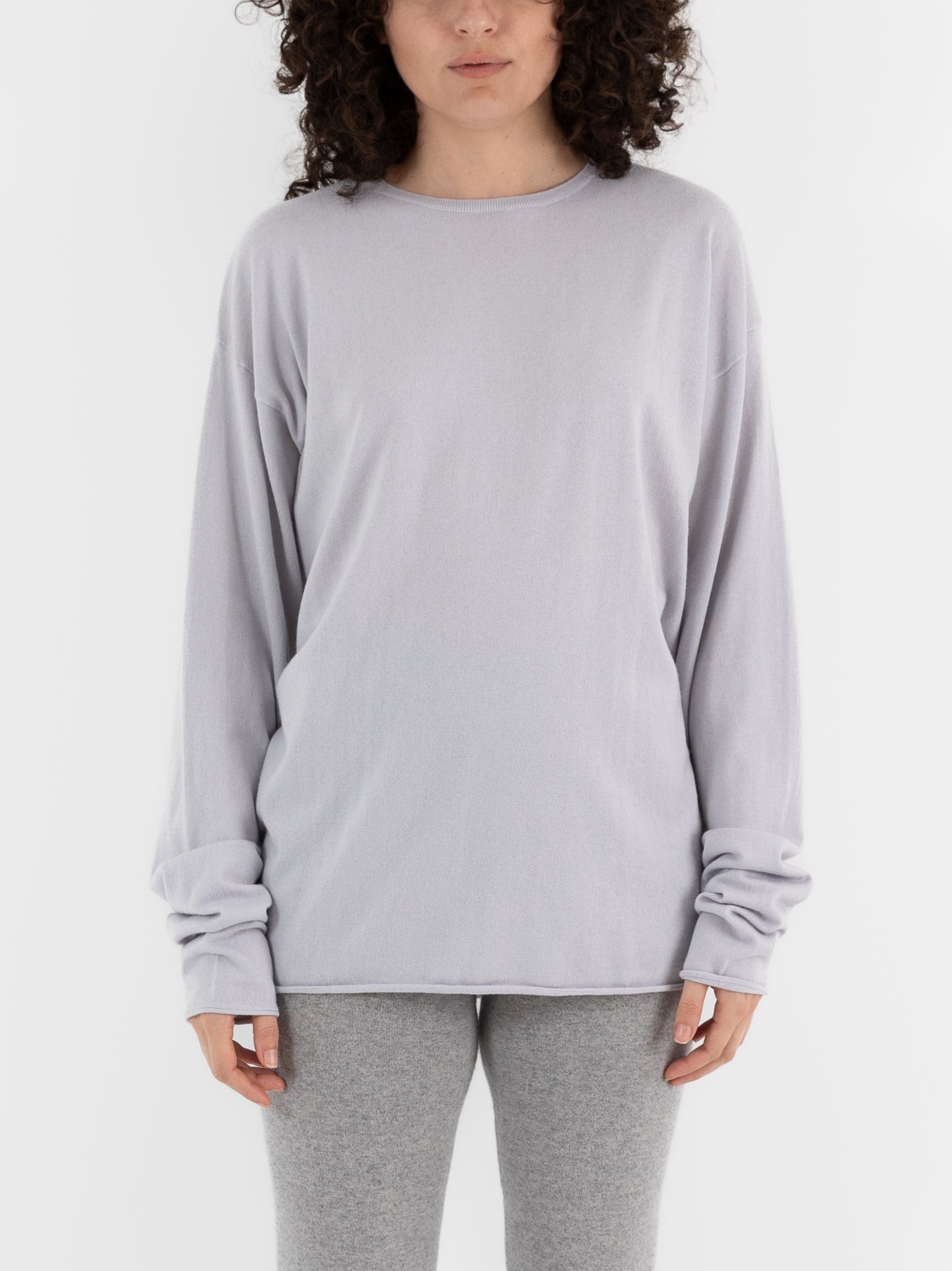 Extreme Cashmere n°347 Aries Sweater in Heaven - EXTREME CASHMERE at Worthwhile - shop SWEATER