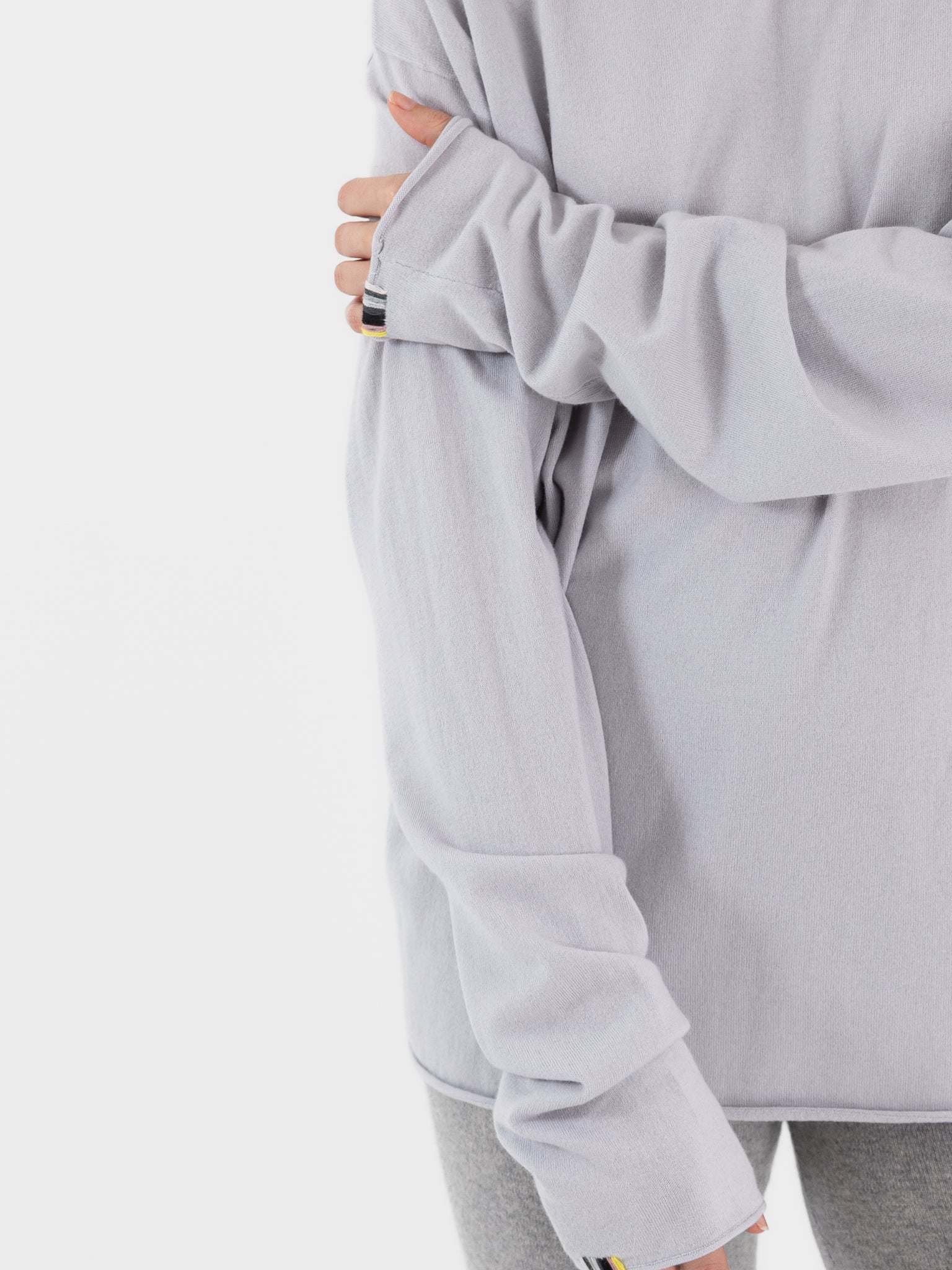 Extreme Cashmere n°347 Aries Sweater in Heaven - EXTREME CASHMERE at Worthwhile - shop SWEATER