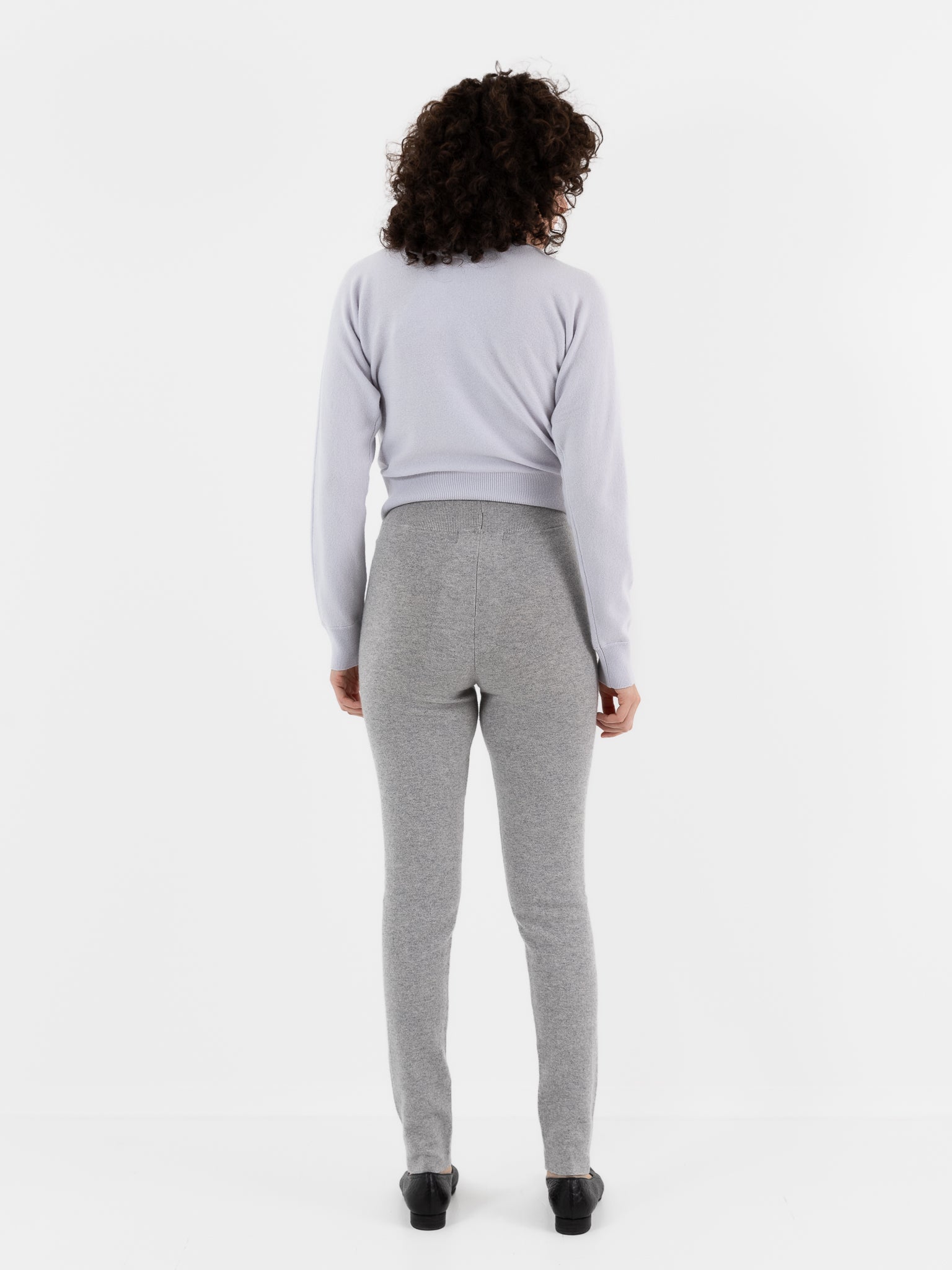 Extreme Cashmere n°372 Beat Leggings in Grey - EXTREME CASHMERE at Worthwhile - shop LEGGINGS