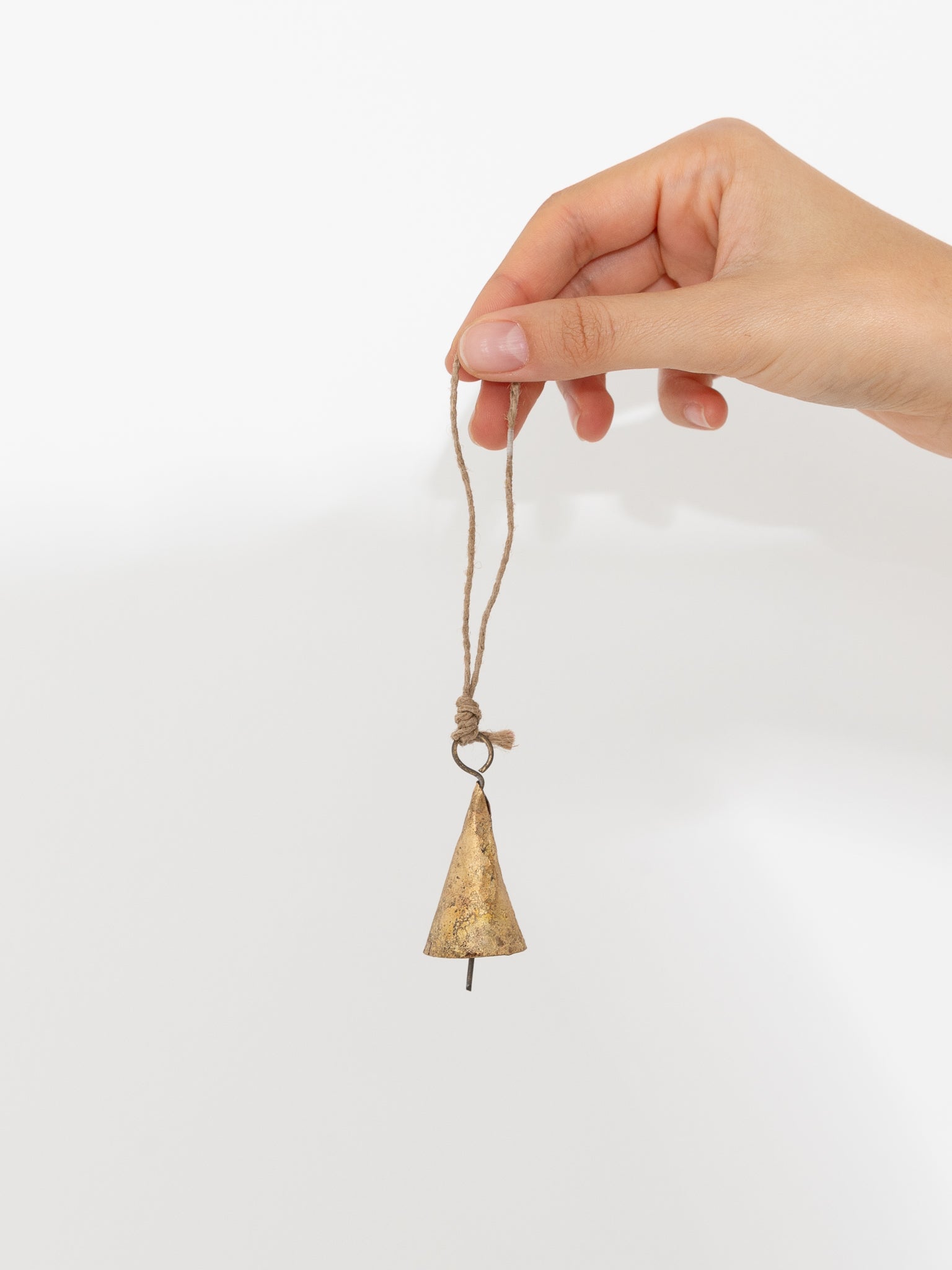Fog Linen Mini Bell - FOG LINEN WORK at Worthwhile - shop XMAS