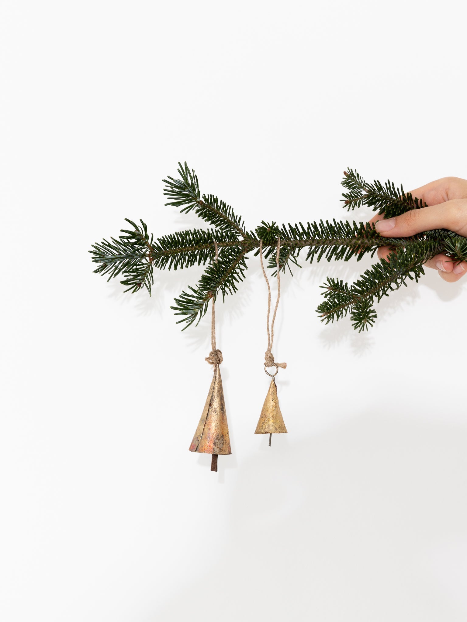 Fog Linen Mini Bell - FOG LINEN WORK at Worthwhile - shop XMAS