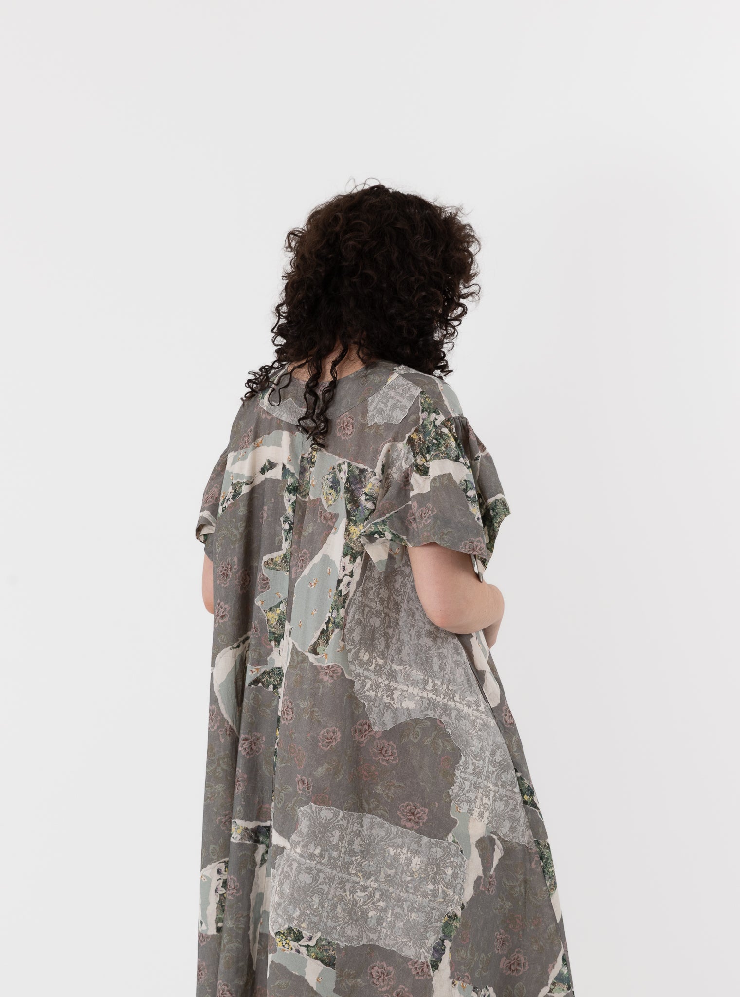 GASA Resonance V - Neck Dress in Multicolor - GASA at Worthwhile - shop DRESS