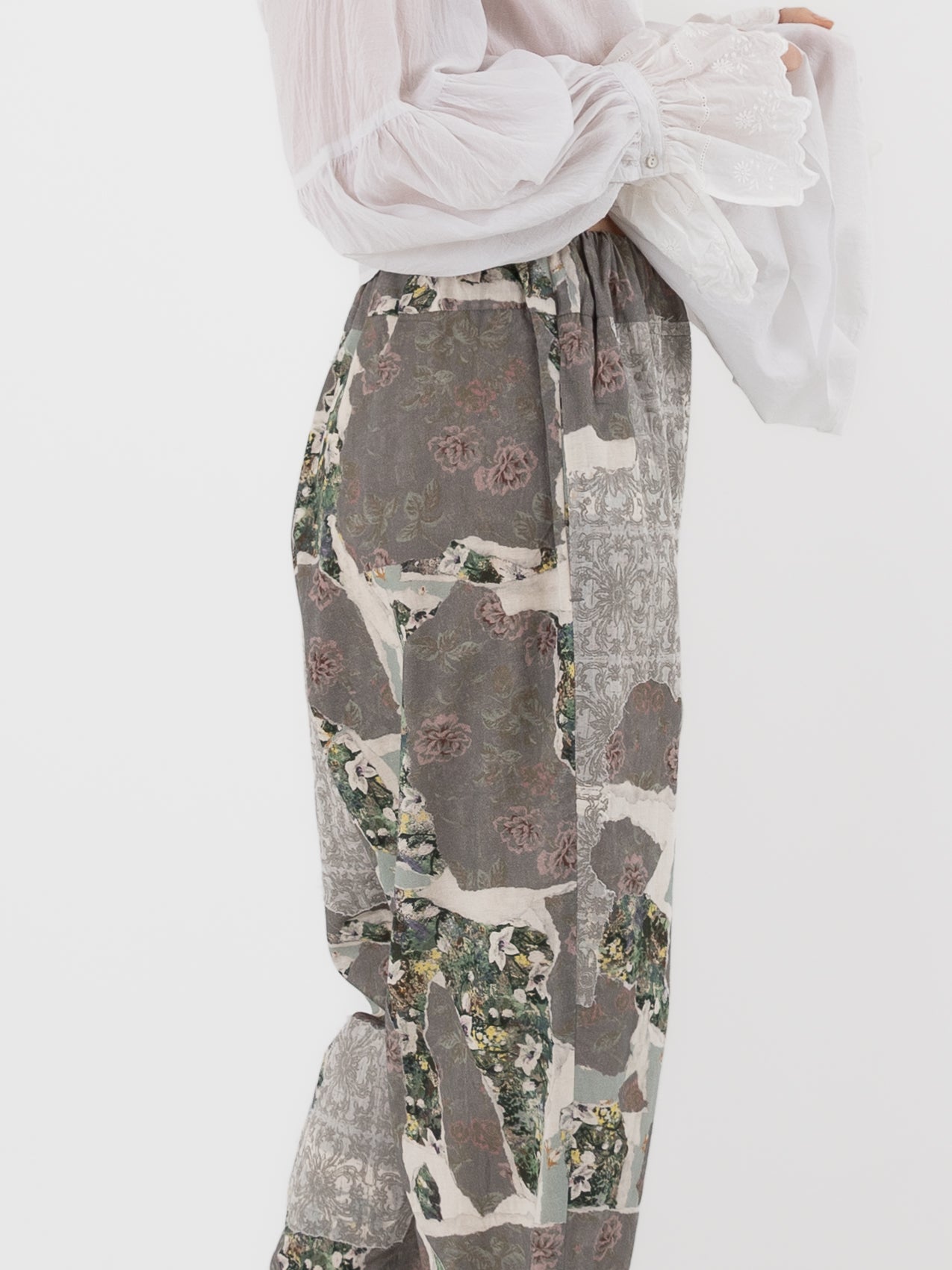 GASA Resonance Sarouel Pants in Multicolor - GASA at Worthwhile - shop PANT