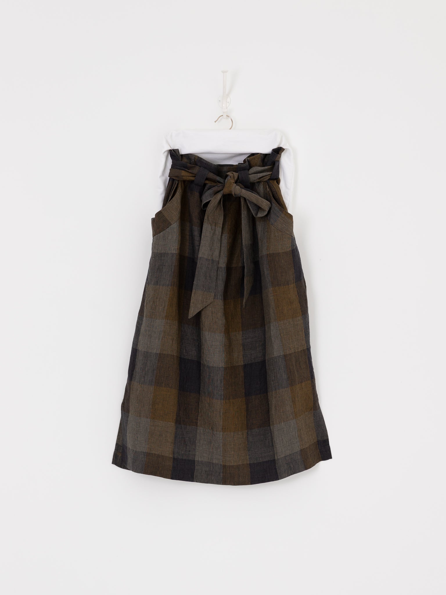 GASA Tube Skirt in Gradation Check - GASA at Worthwhile - shop SKIRT