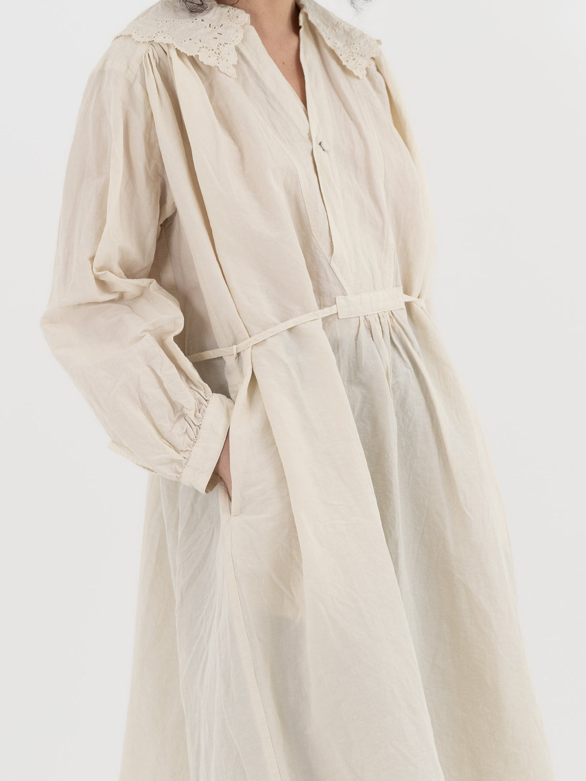 GASA Lace Collar Dress in Powder Pink - GASA at Worthwhile - shop DRESS