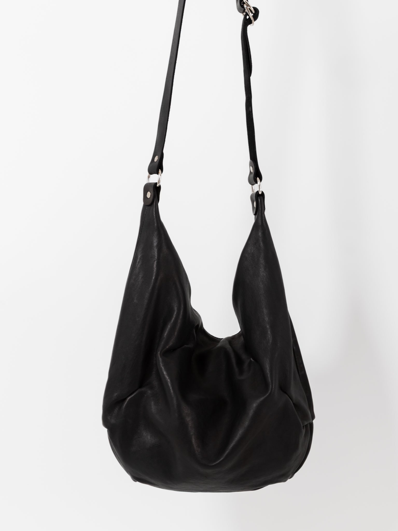 Guidi Crossbody Bag HM02 in Black - GUIDI at Worthwhile - shop BAG