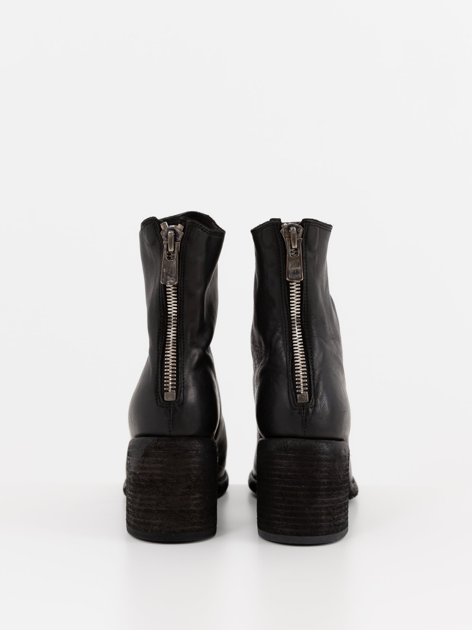 Guidi Back Zip Boot M86 in Black - GUIDI at Worthwhile - shop BOOT