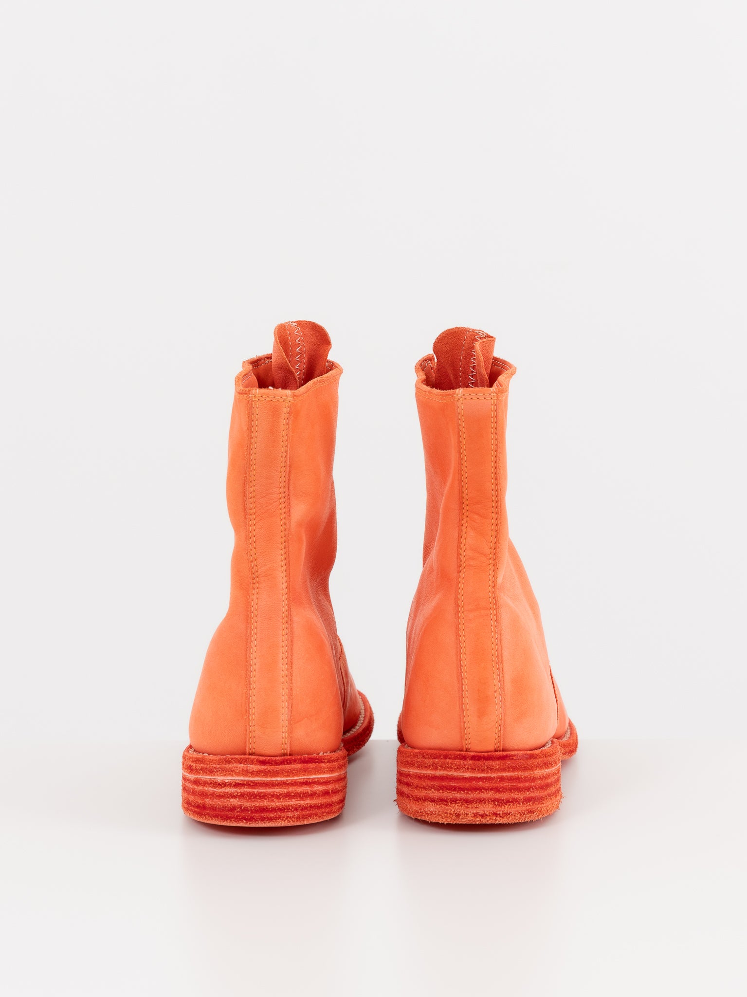 Guidi Front Zip Boot 210 in Coral - GUIDI at Worthwhile - shop BOOT