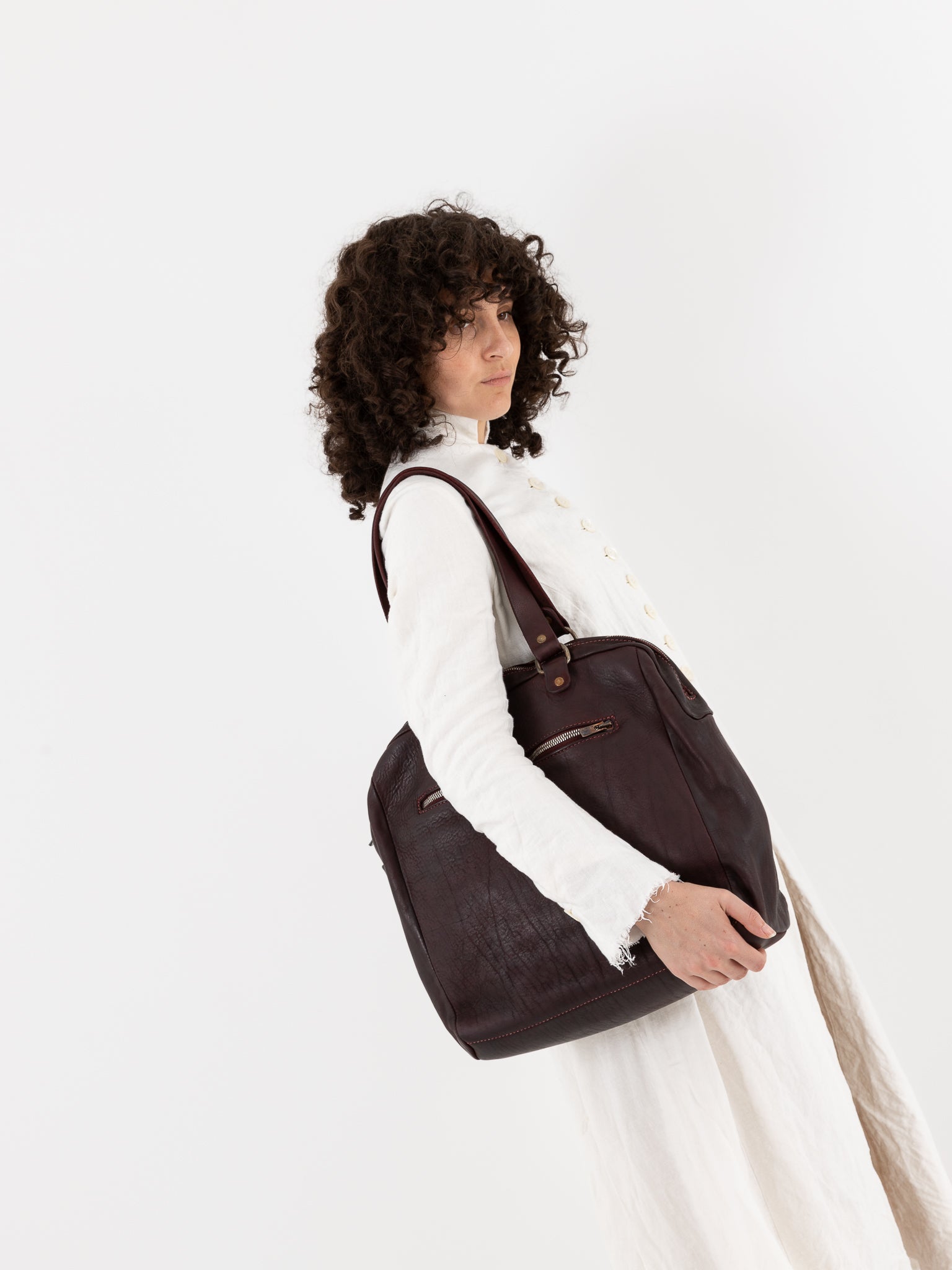 Guidi Doctor Bag DR01 in Burgundy - GUIDI at Worthwhile - shop BAG