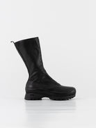 Guidi Front Zip High Sneaker Boot VS09 in Black - GUIDI at Worthwhile - shop BOOT