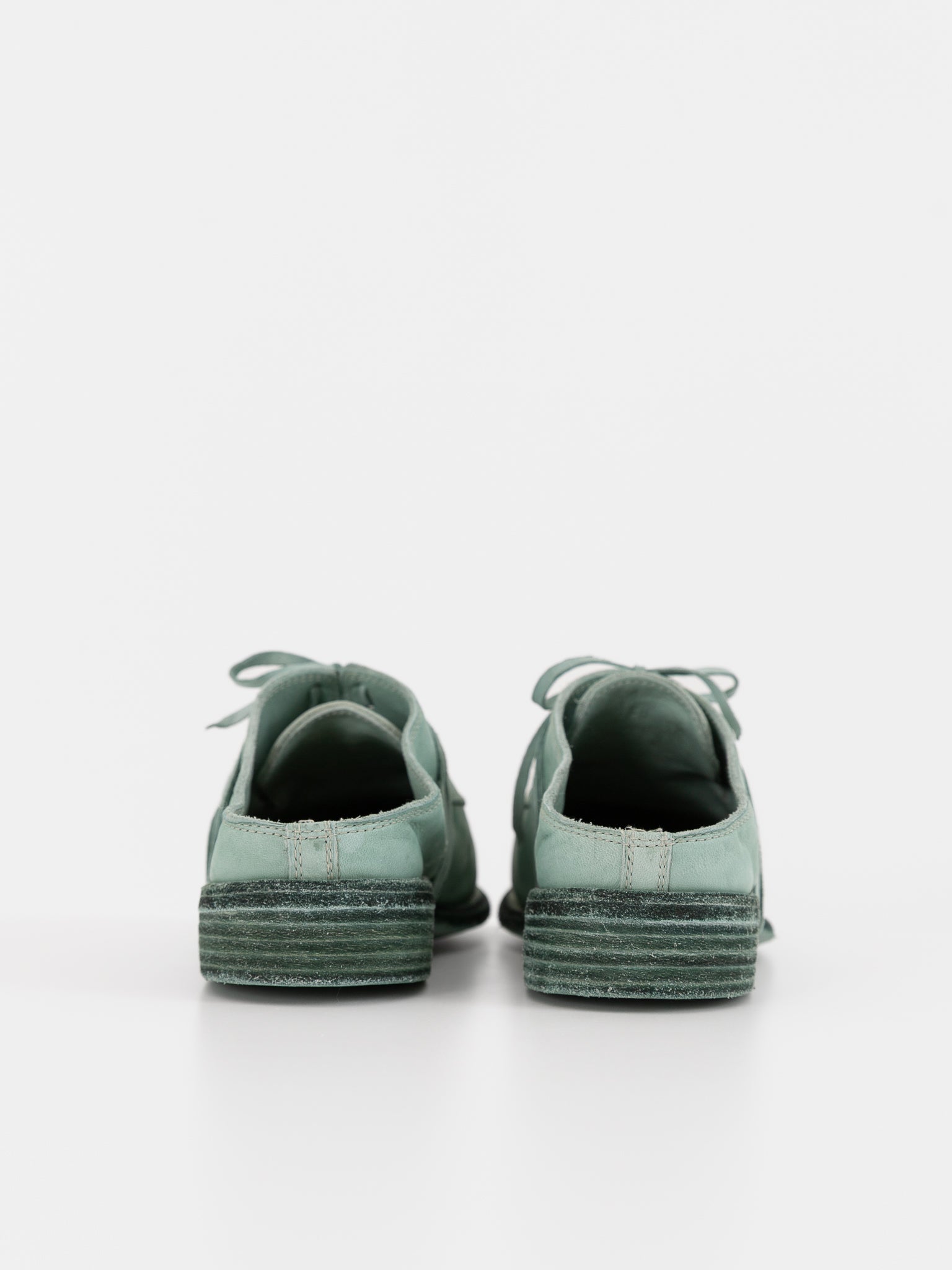 Guidi Open Back Oxford 992SB in Aqua - GUIDI at Worthwhile - shop SHOES