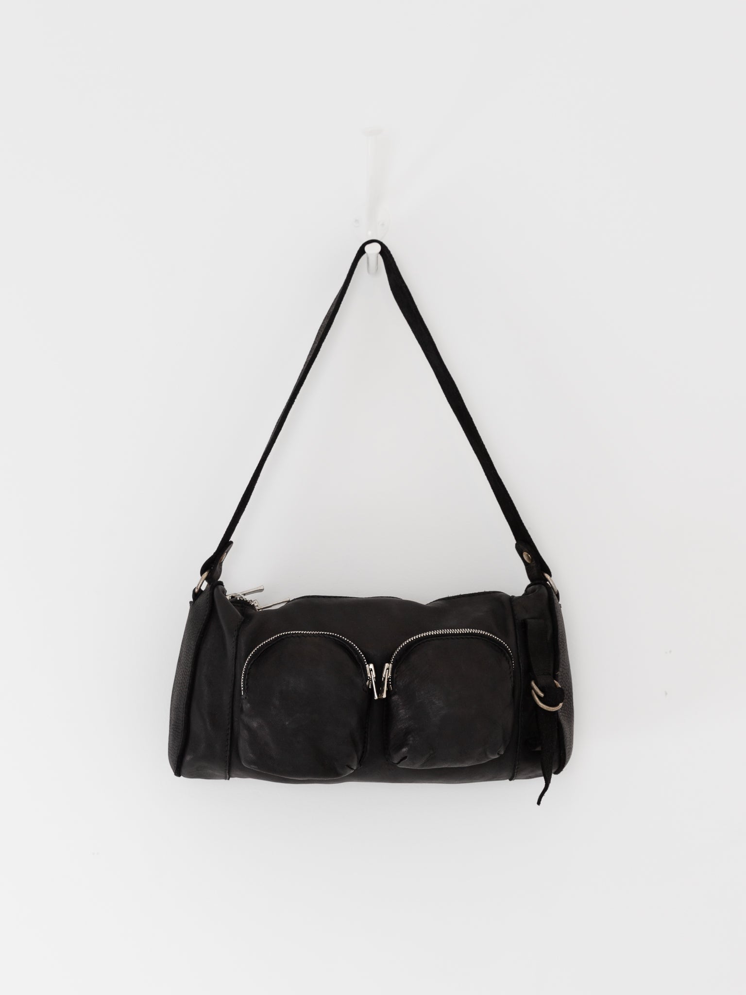 Guidi Golf Shoulder Bag Medium GO01 in Black - GUIDI at Worthwhile - shop BAG