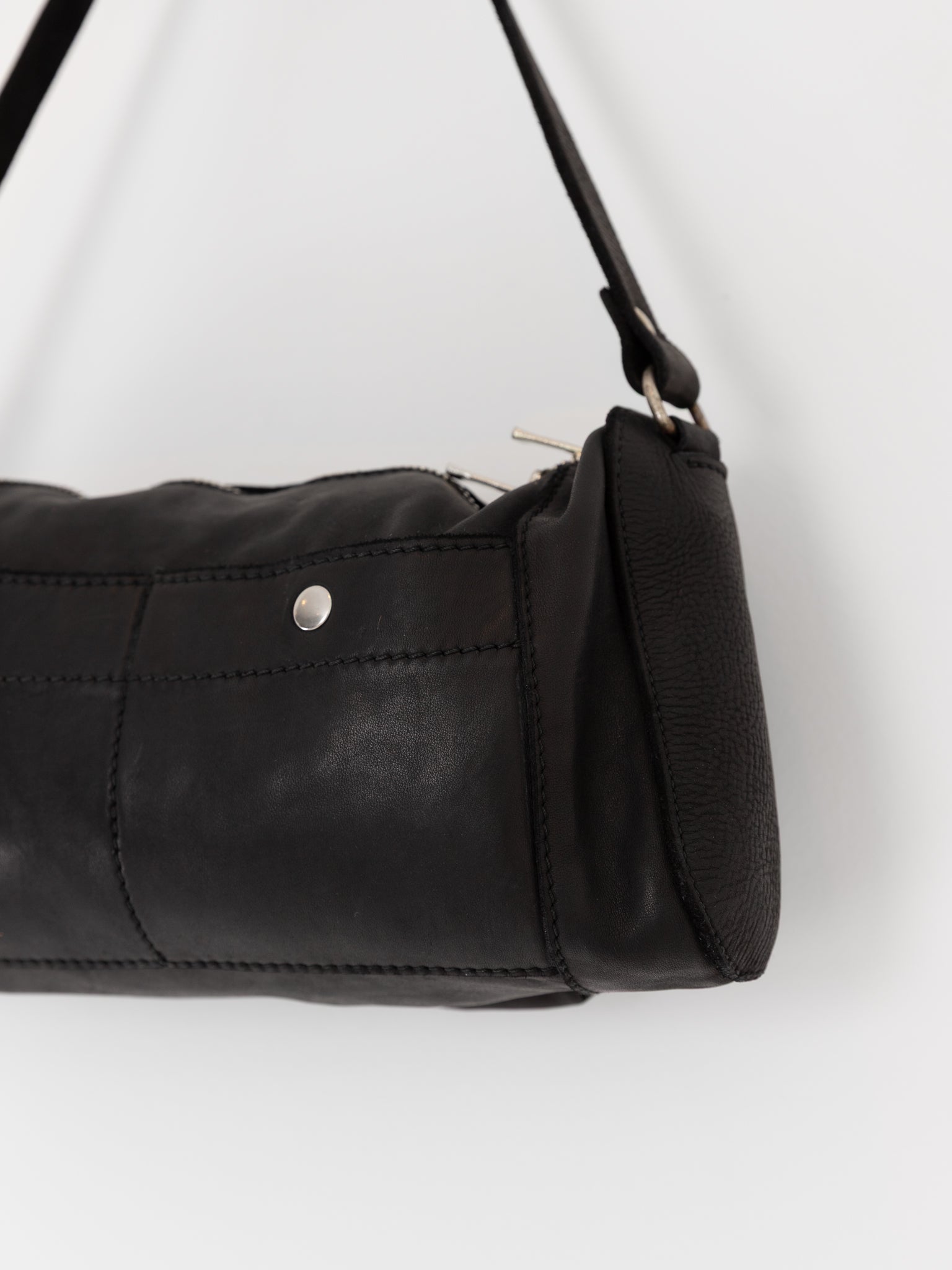 Guidi Golf Shoulder Bag Medium GO01 in Black - GUIDI at Worthwhile - shop BAG