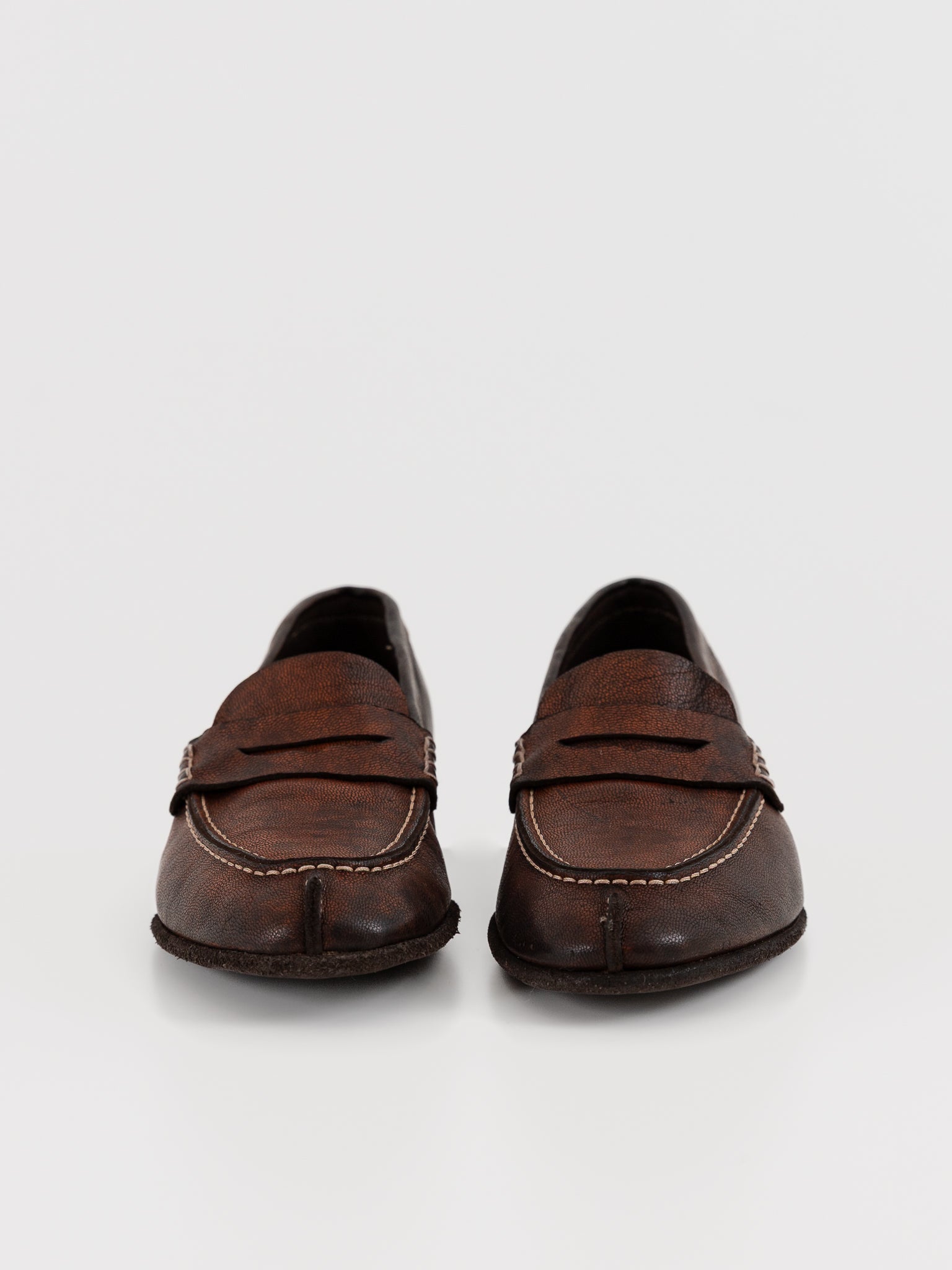 Guidi Classic Loafer 591_U in Dark Brown - GUIDI at Worthwhile - shop SHOES