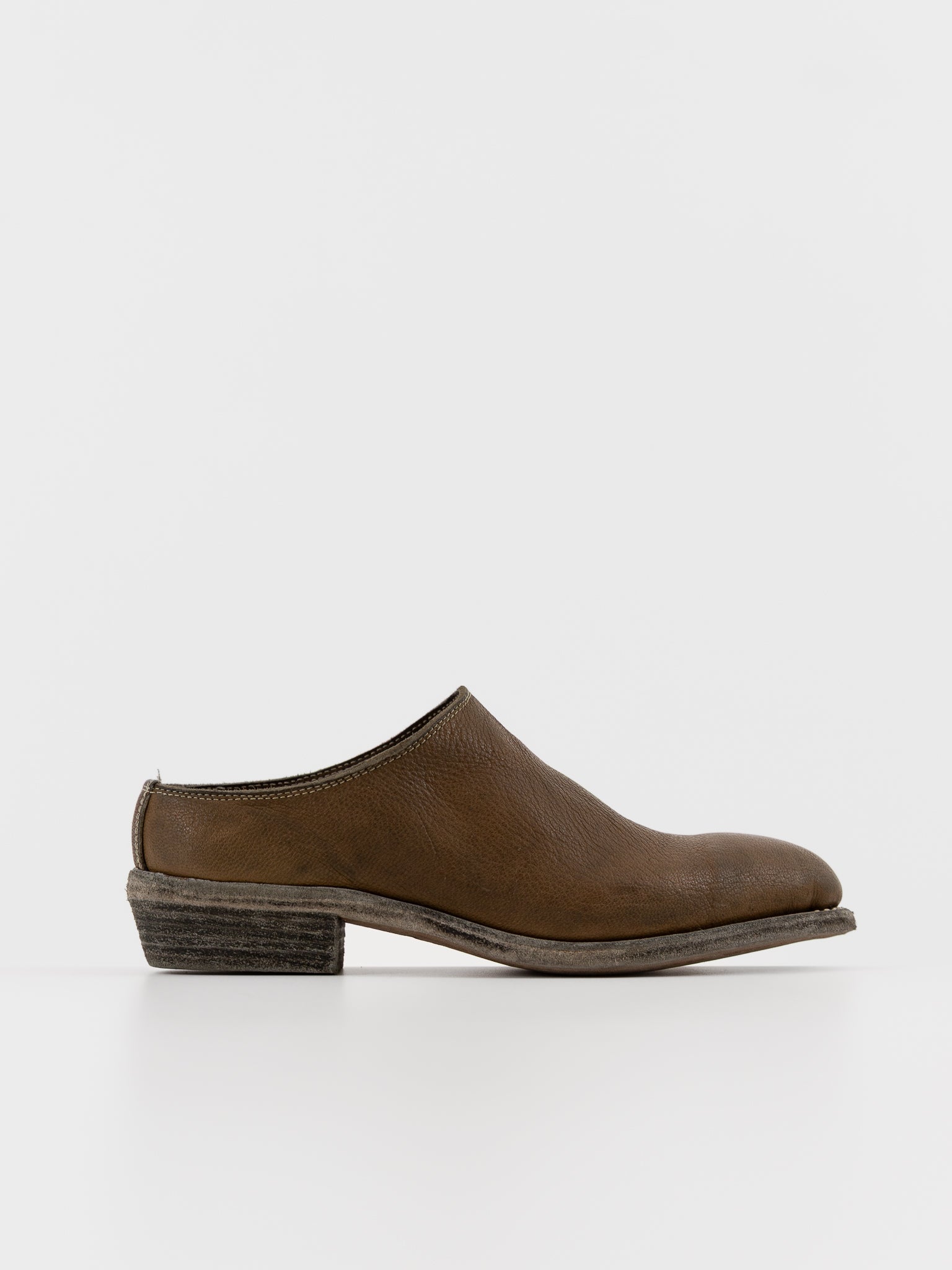 Guidi Texan Sabot VG01 in Ginger Root - GUIDI at Worthwhile - shop SHOES