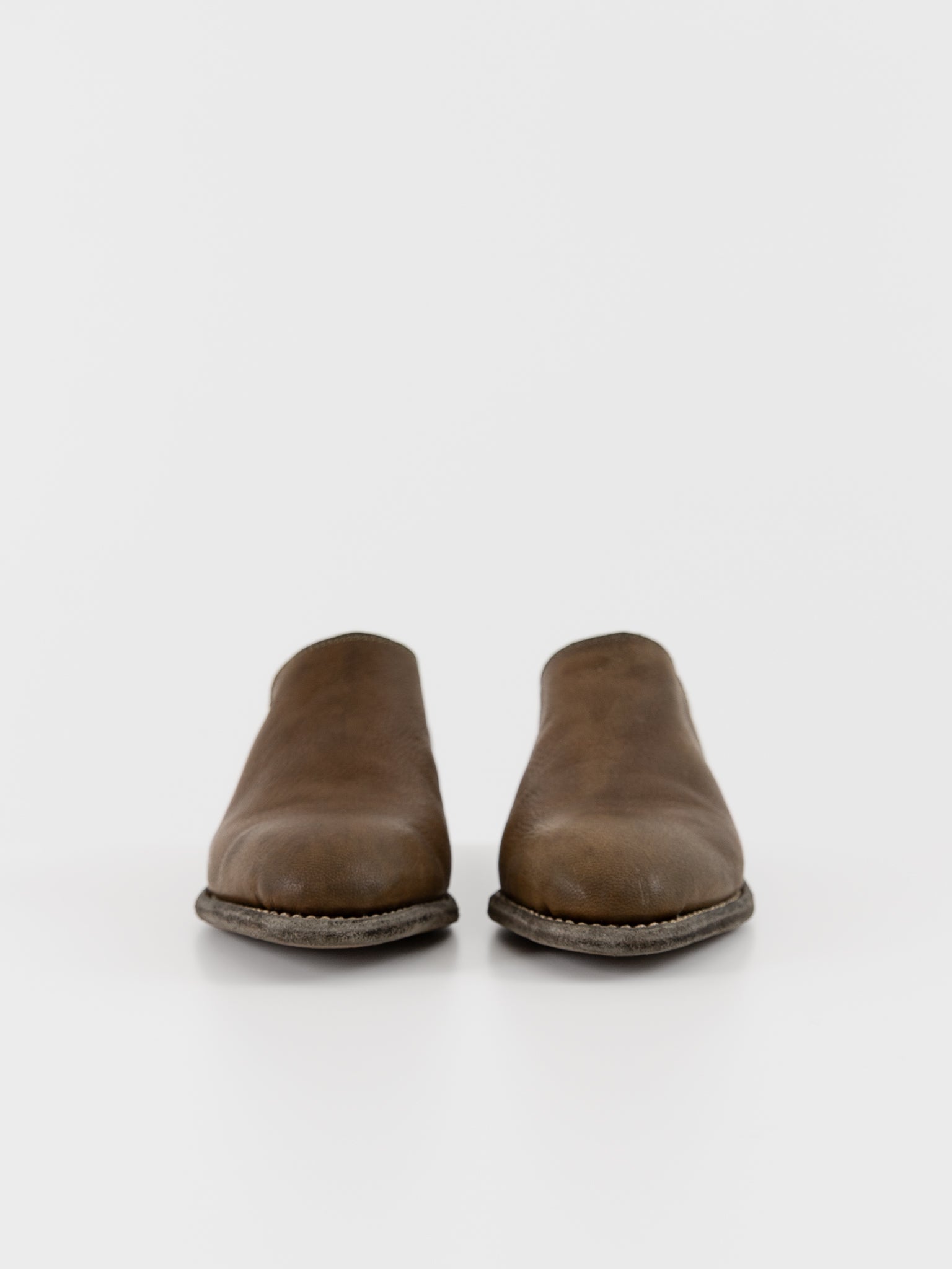 Guidi Texan Sabot VG01 in Ginger Root - GUIDI at Worthwhile - shop SHOES