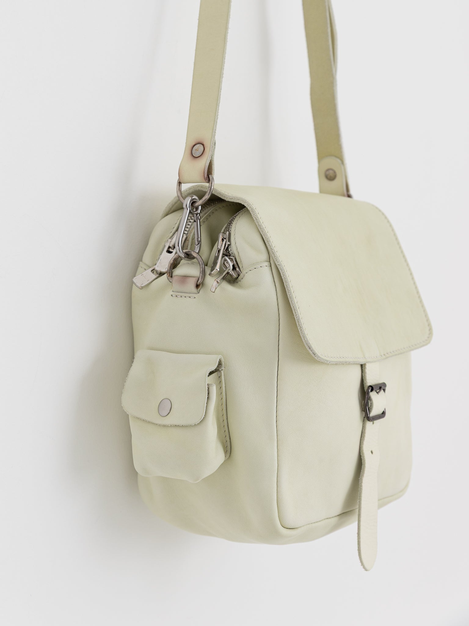 Guidi Zipped Bag BR03 in Celadon - GUIDI at Worthwhile - shop BAG
