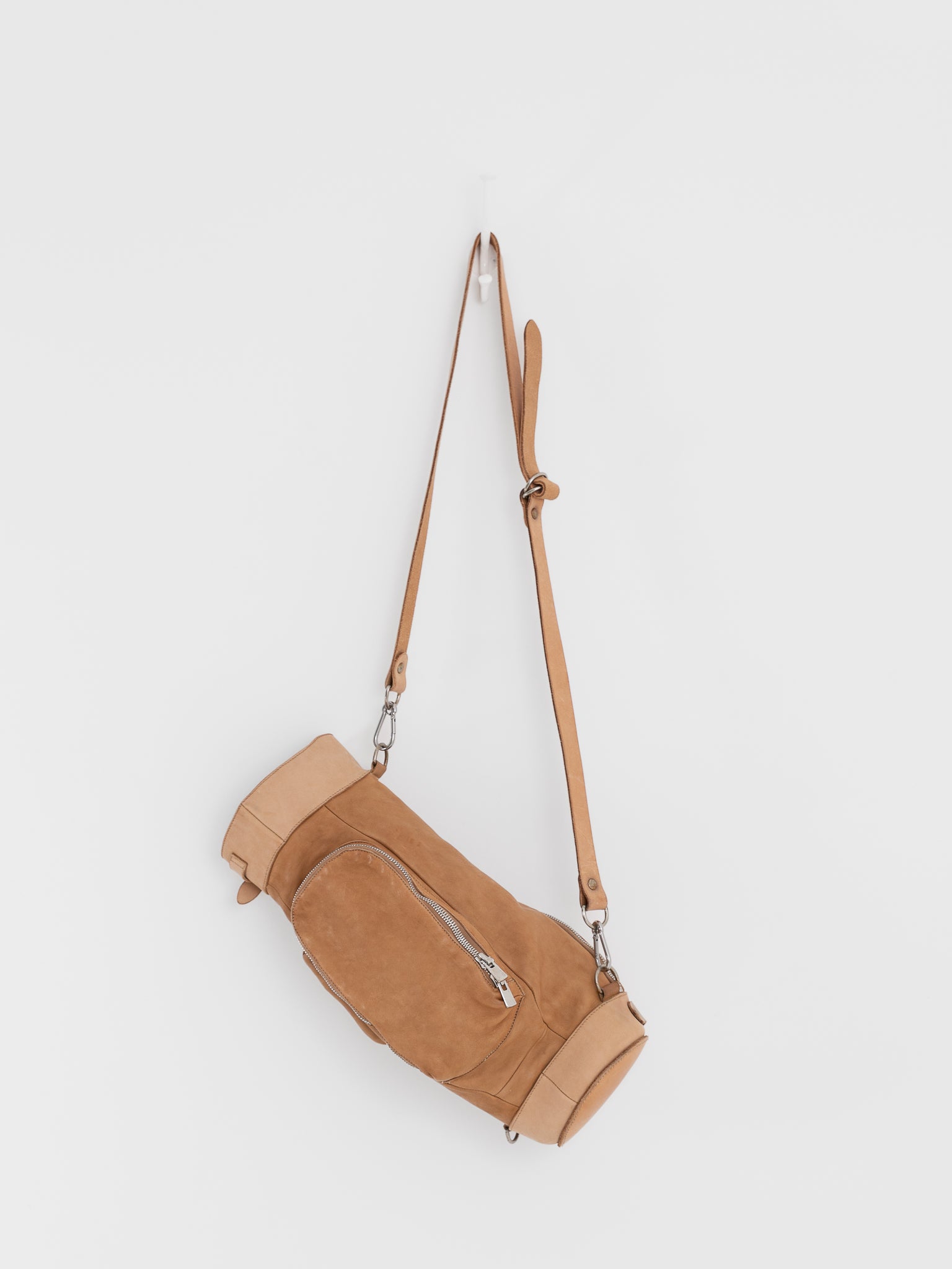 Guidi Large Golf Shoulder Bag GO03 in Sand - GUIDI at Worthwhile - shop BAG