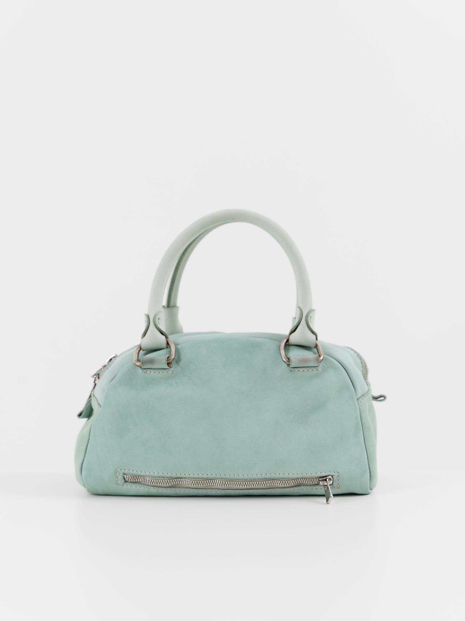 Guidi Small Golf Handle Bag GO02 in Aqua at Worthwhile