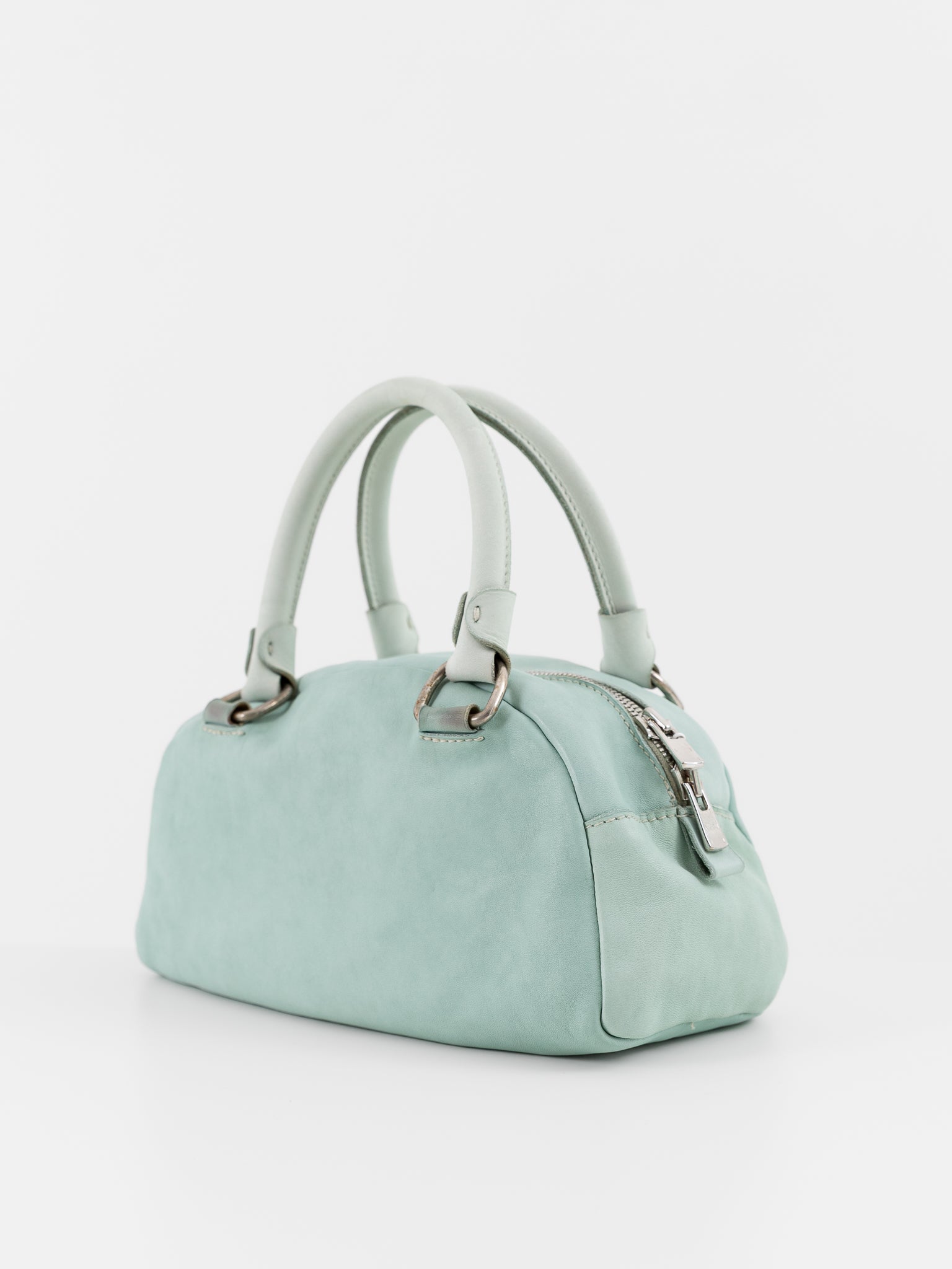 Guidi Small Golf Handle Bag GO02 in Aqua - GUIDI at Worthwhile - shop BAG