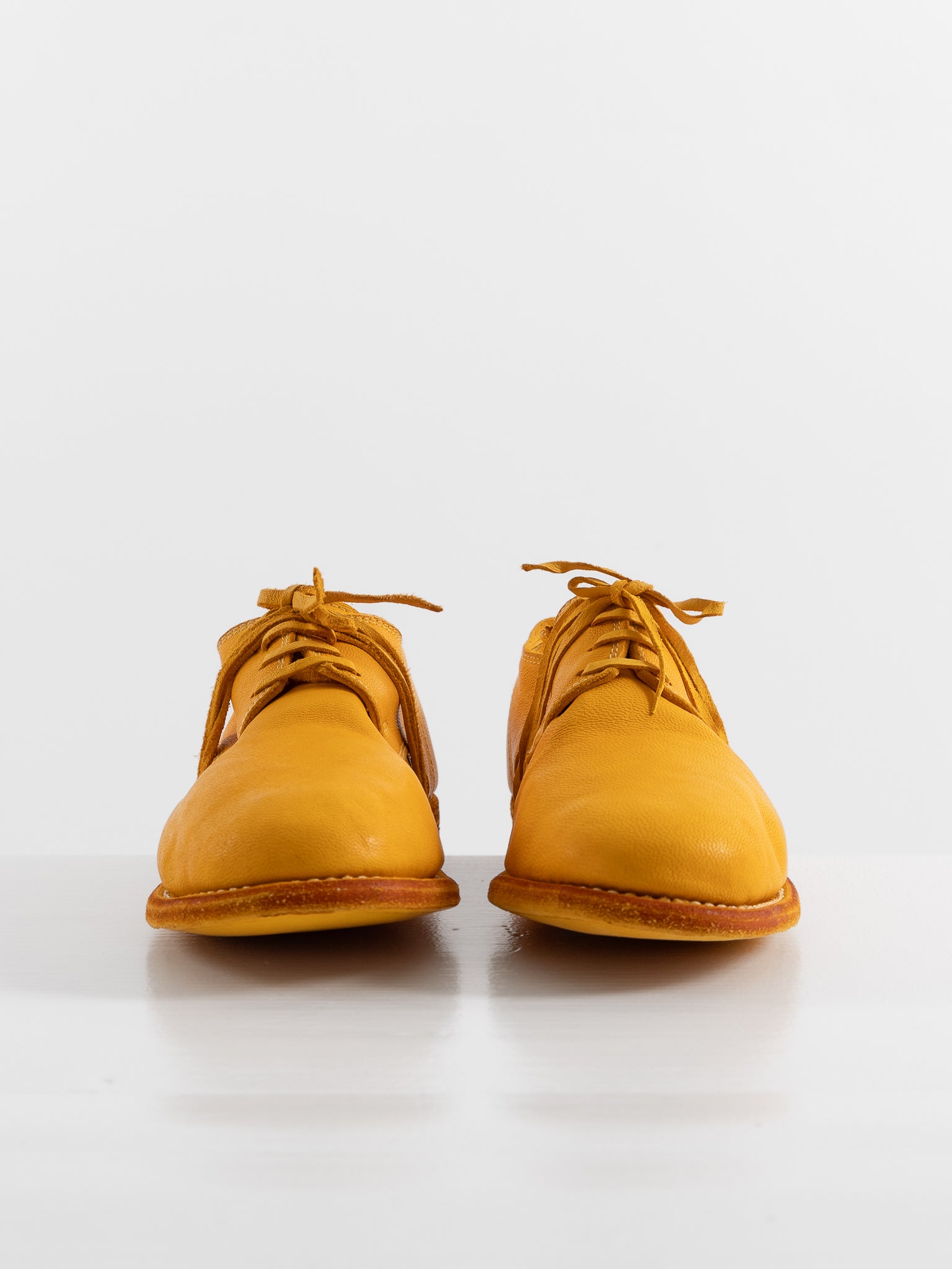 Guidi Classic Derby 992MS in Yellow - GUIDI at Worthwhile - shop SHOES
