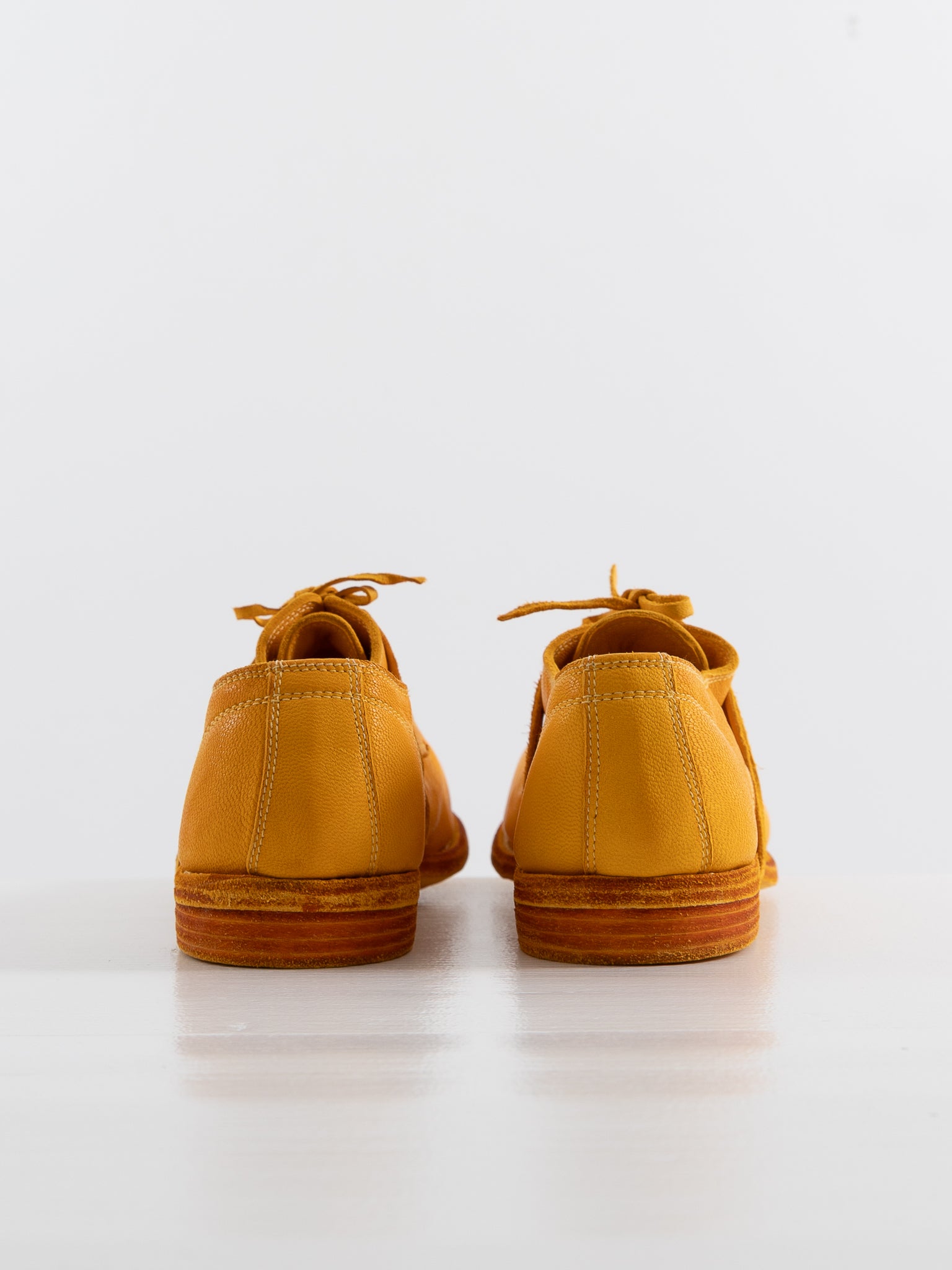 Guidi Classic Derby 992MS in Yellow - GUIDI at Worthwhile - shop SHOES