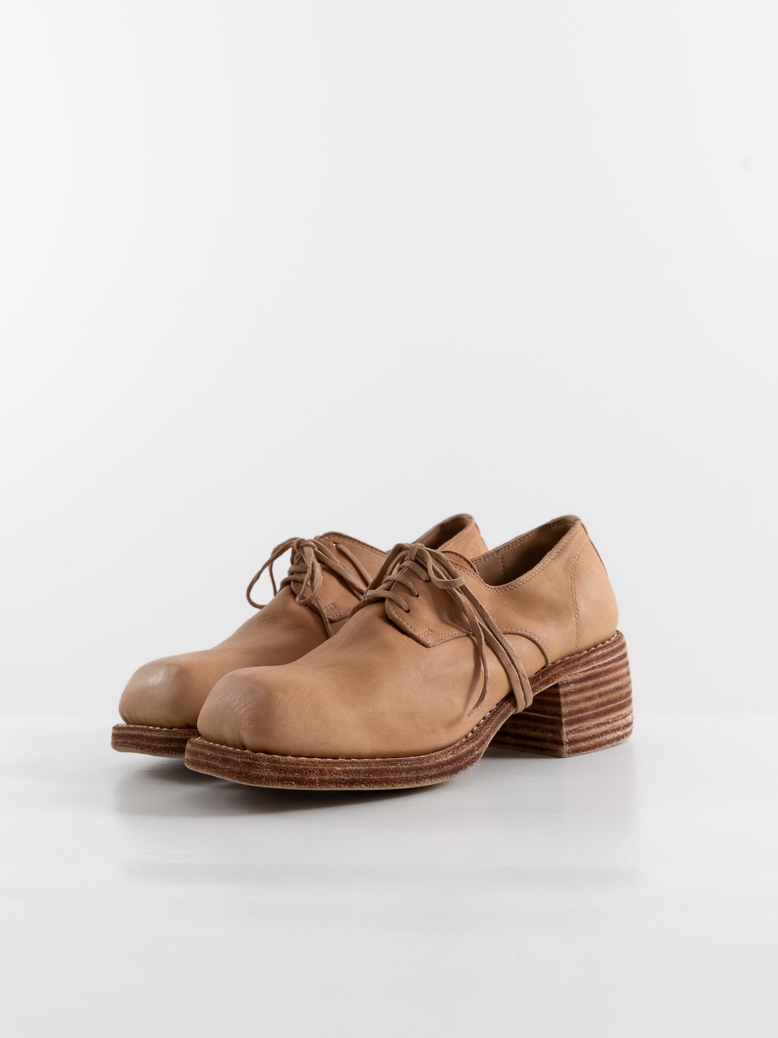 Guidi Oxford 9082 in Tan - GUIDI at Worthwhile - shop SHOES