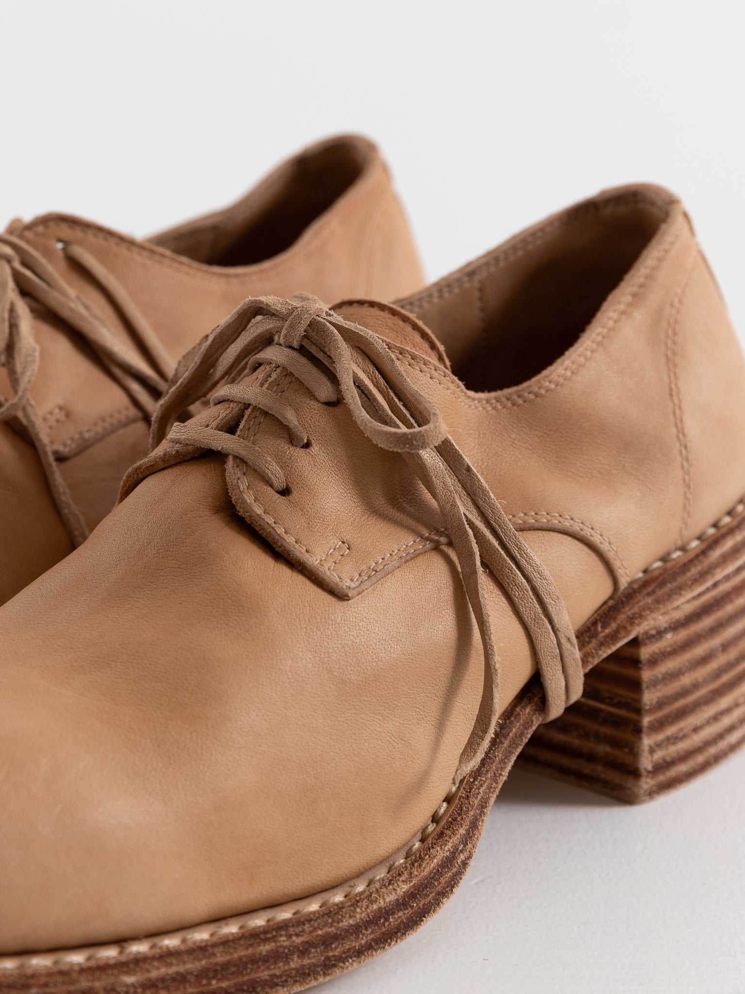 Guidi Oxford 9082 in Tan - GUIDI at Worthwhile - shop SHOES